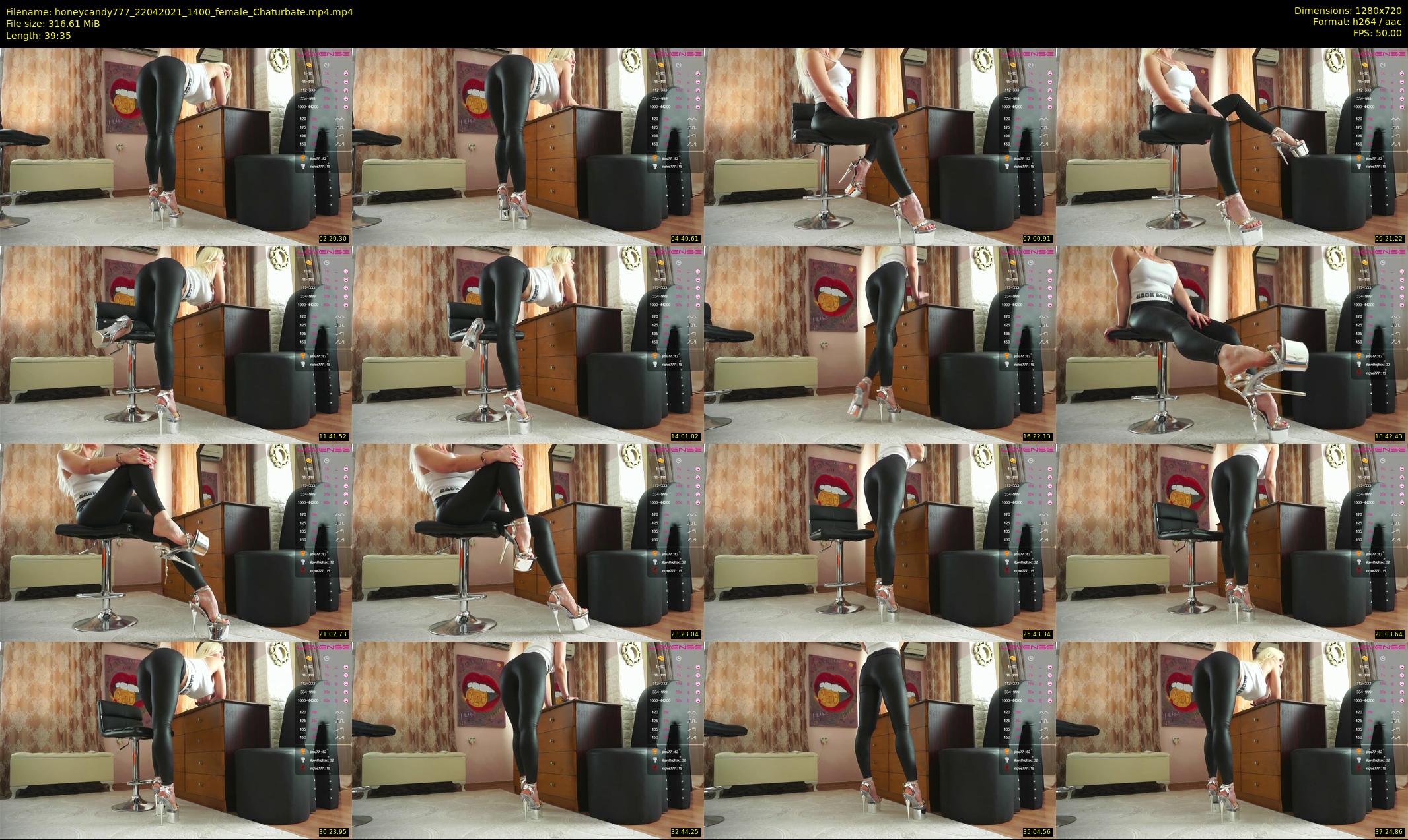 honeycandy777 — 40 minute Chaturbate couple cam show recording, 720p, Apr 22, 2021