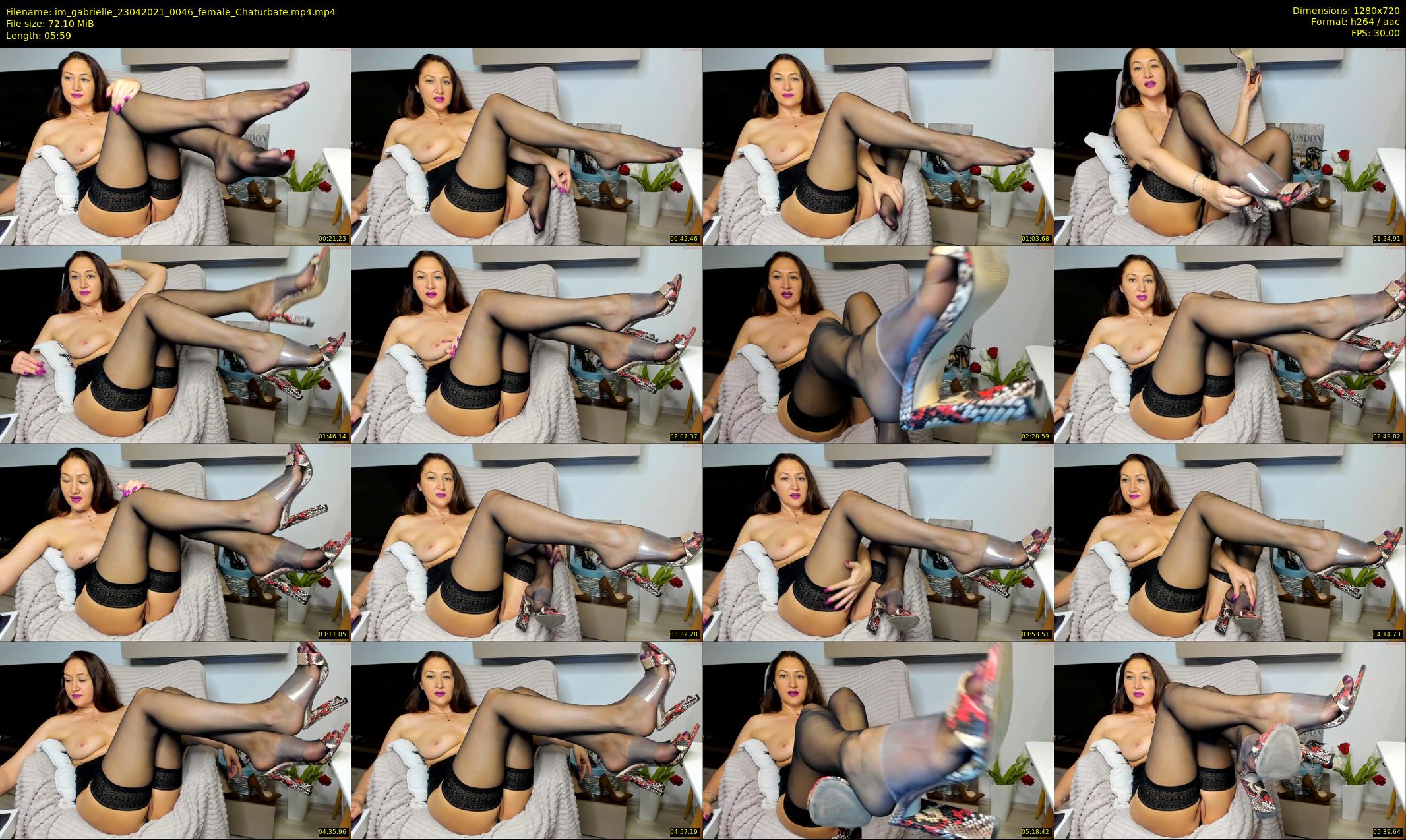 im_gabrielle — 6 minute Chaturbate female cam show recording, 720p, Apr 23, 2021
