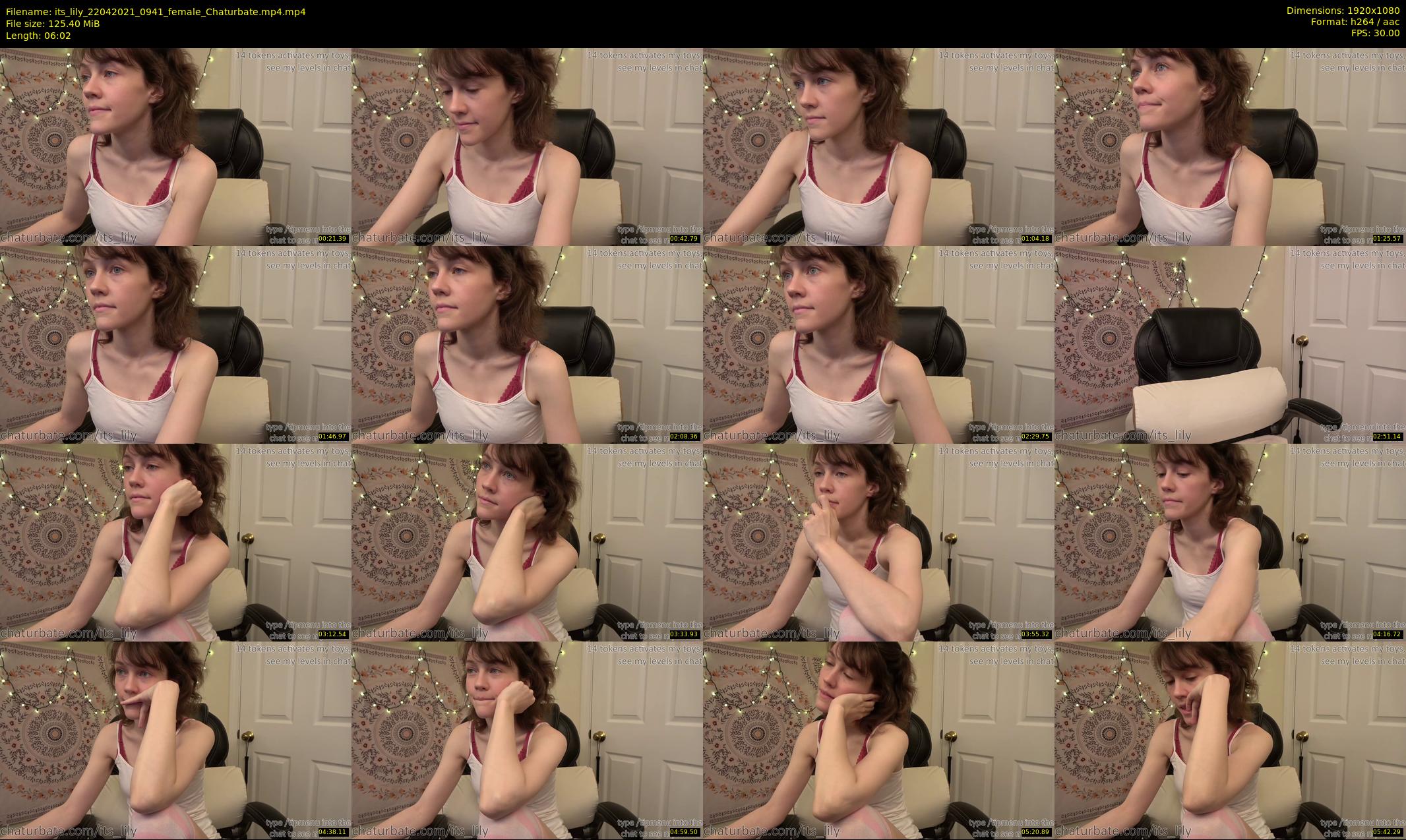 its_lily — 7 minute Chaturbate female cam show recording, 1080p, Apr 22, 2021