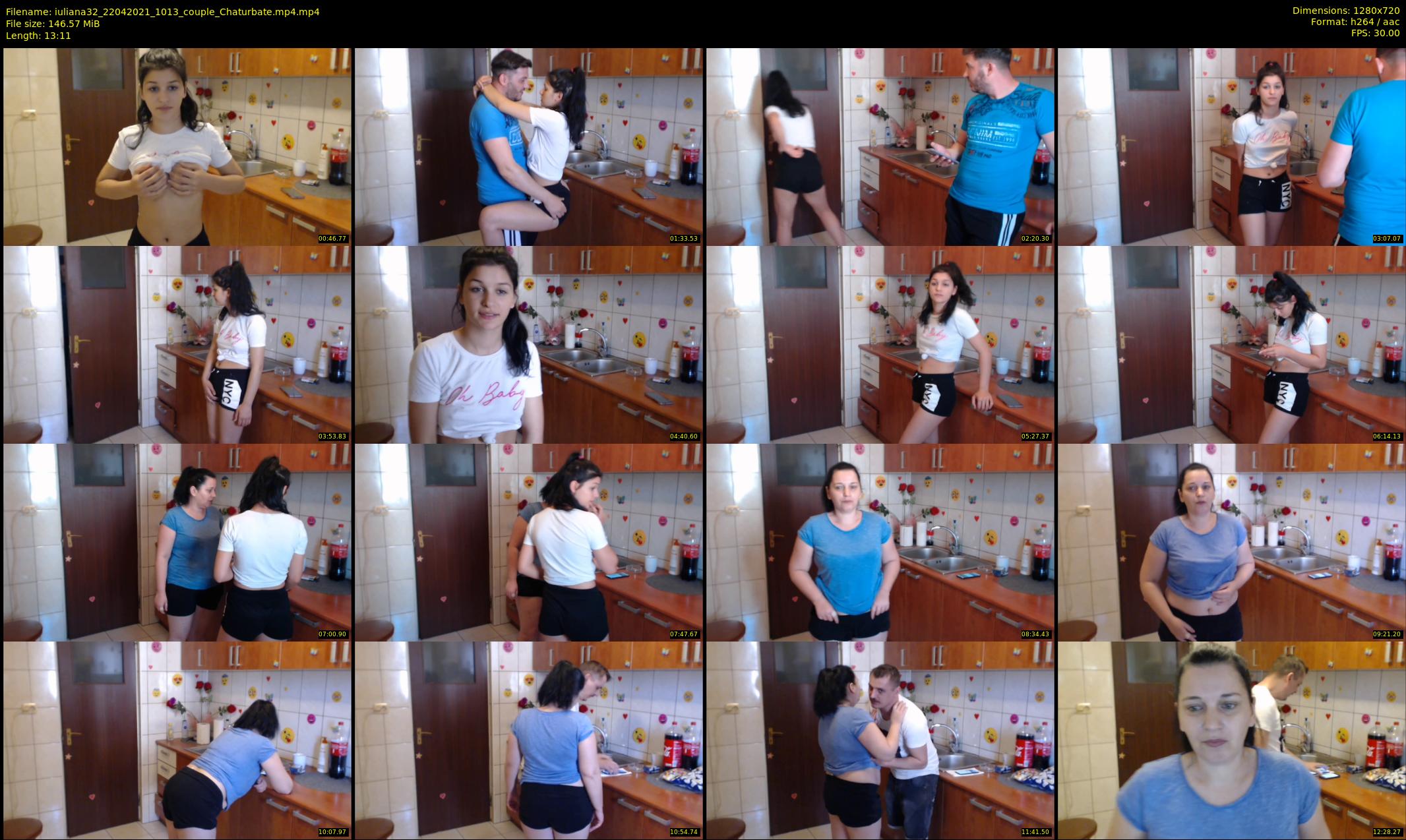 iuliana32 — 14 minute Chaturbate couple cam show recording, 720p, Apr 22, 2021