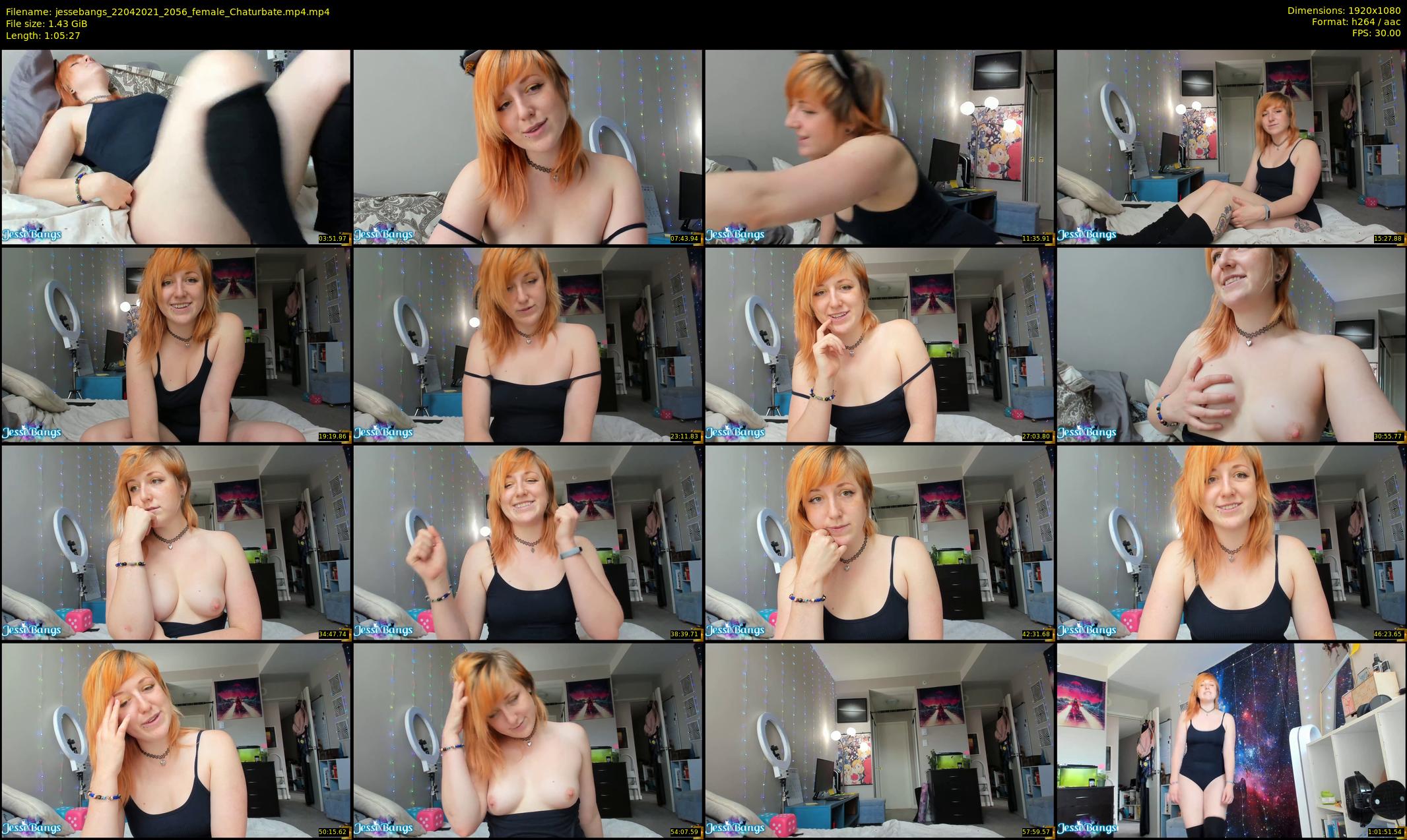 jessebangs — 66 minute Chaturbate female cam show recording, 1080p, Apr 22, 2021
