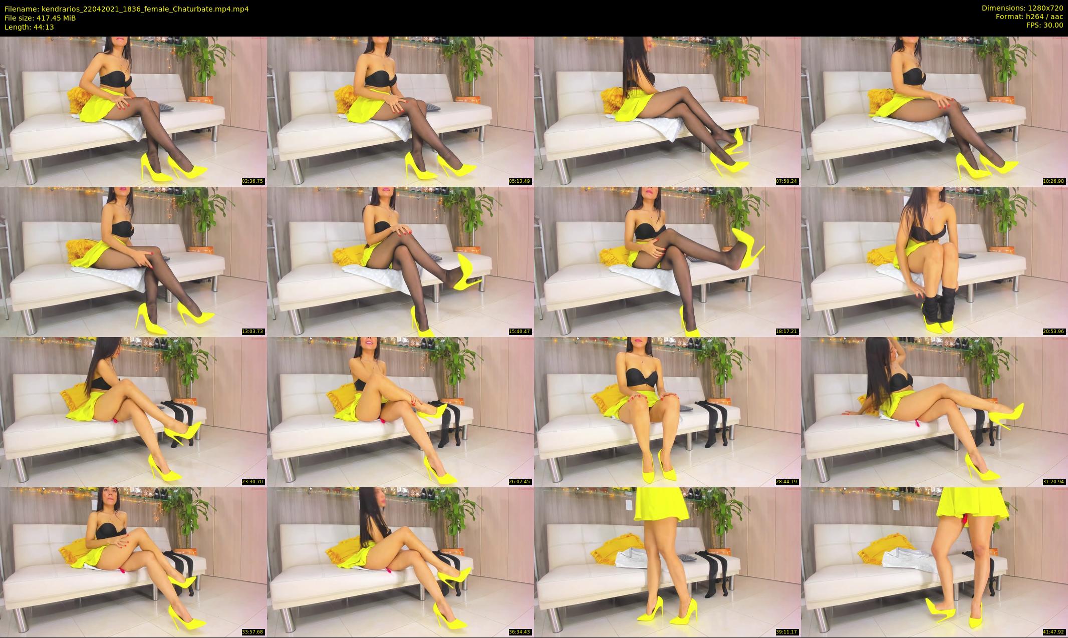 kendrarios — 45 minute Chaturbate female cam show recording, 720p, Apr 22, 2021