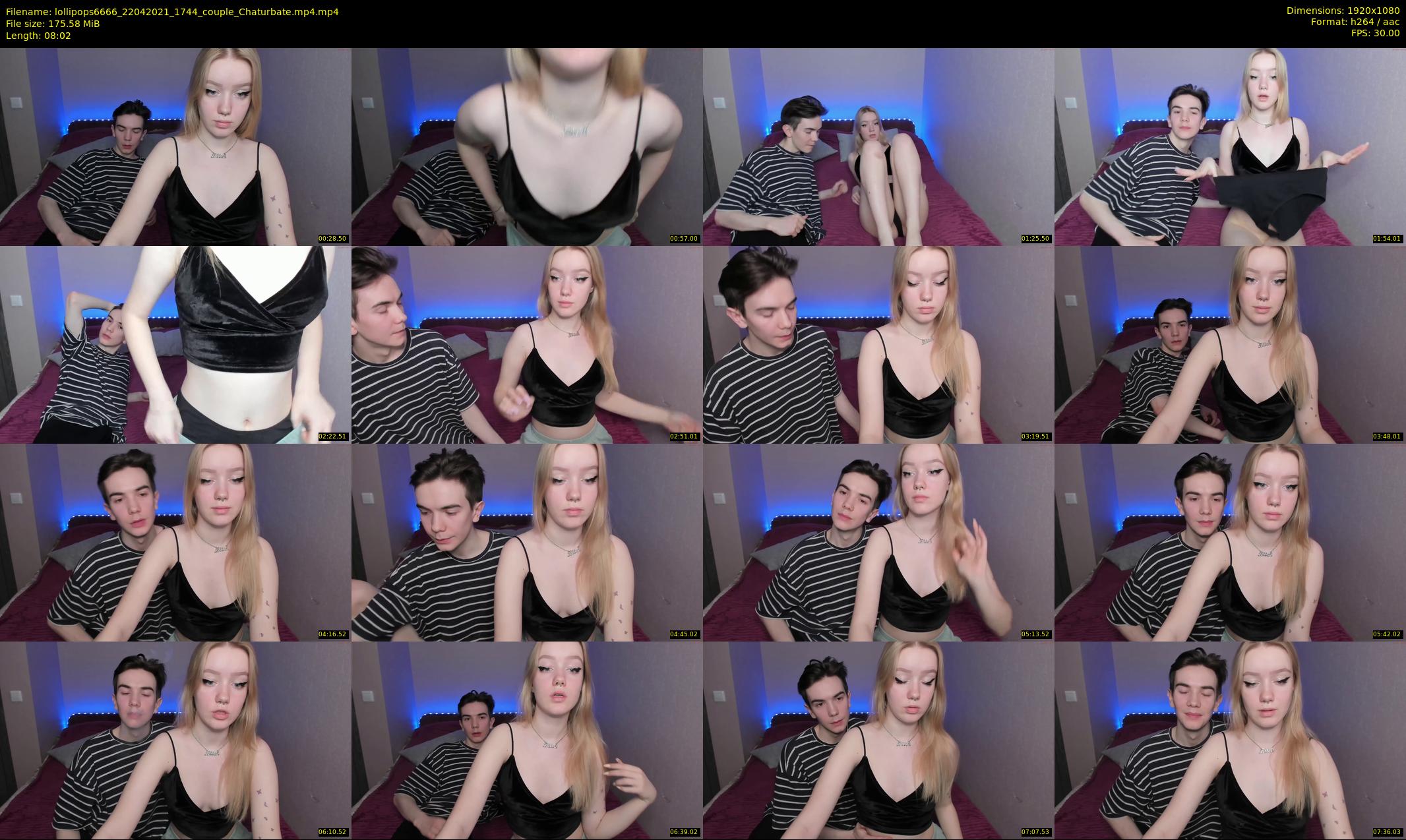lollipops6666 — 9 minute Chaturbate couple cam show recording, 1080p, Apr 22, 2021