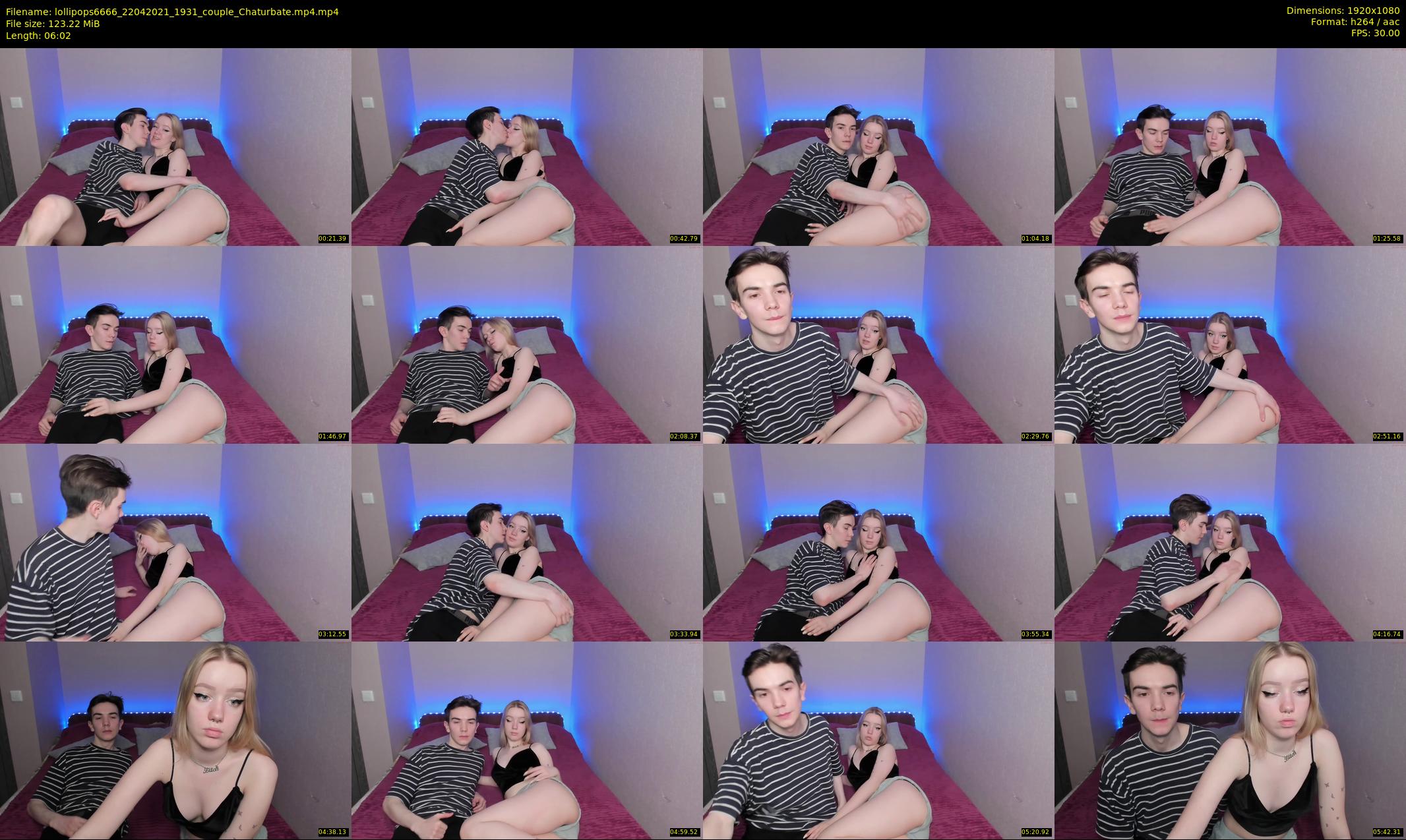 lollipops6666 — 7 minute Chaturbate couple cam show recording, 1080p, Apr 22, 2021