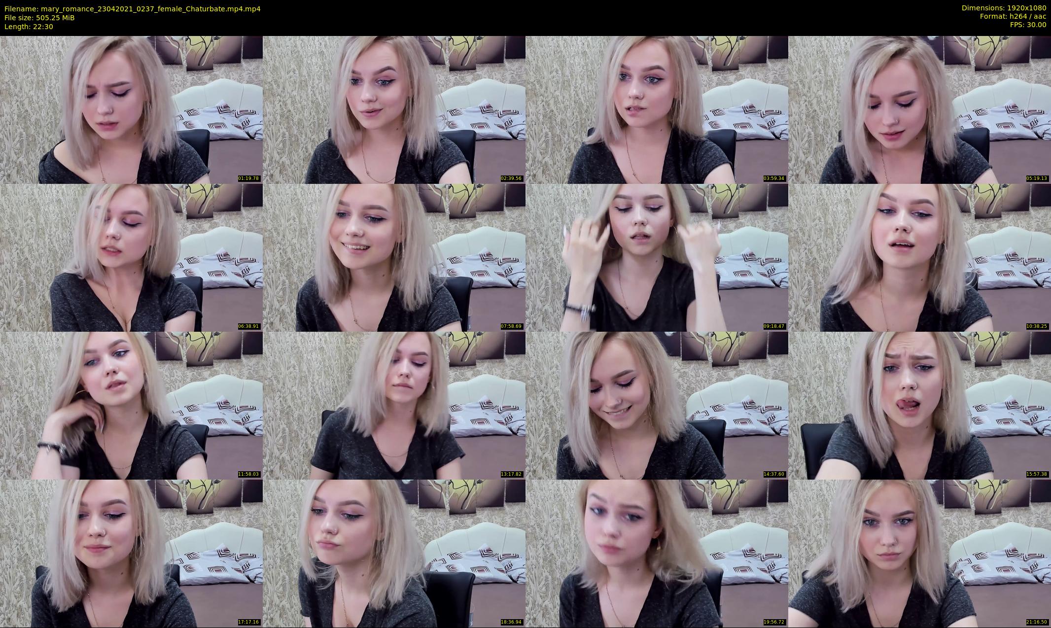 mary_romance — 23 minute Chaturbate female cam show recording, 1080p, Apr 23, 2021