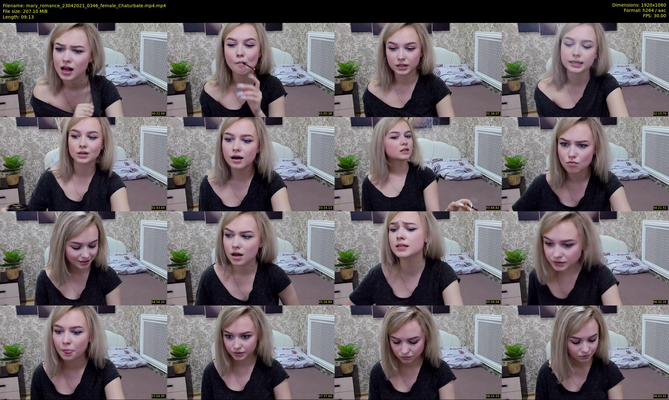 mary_romance — 10 minute Chaturbate female cam show recording, 1080p, Apr 23, 2021