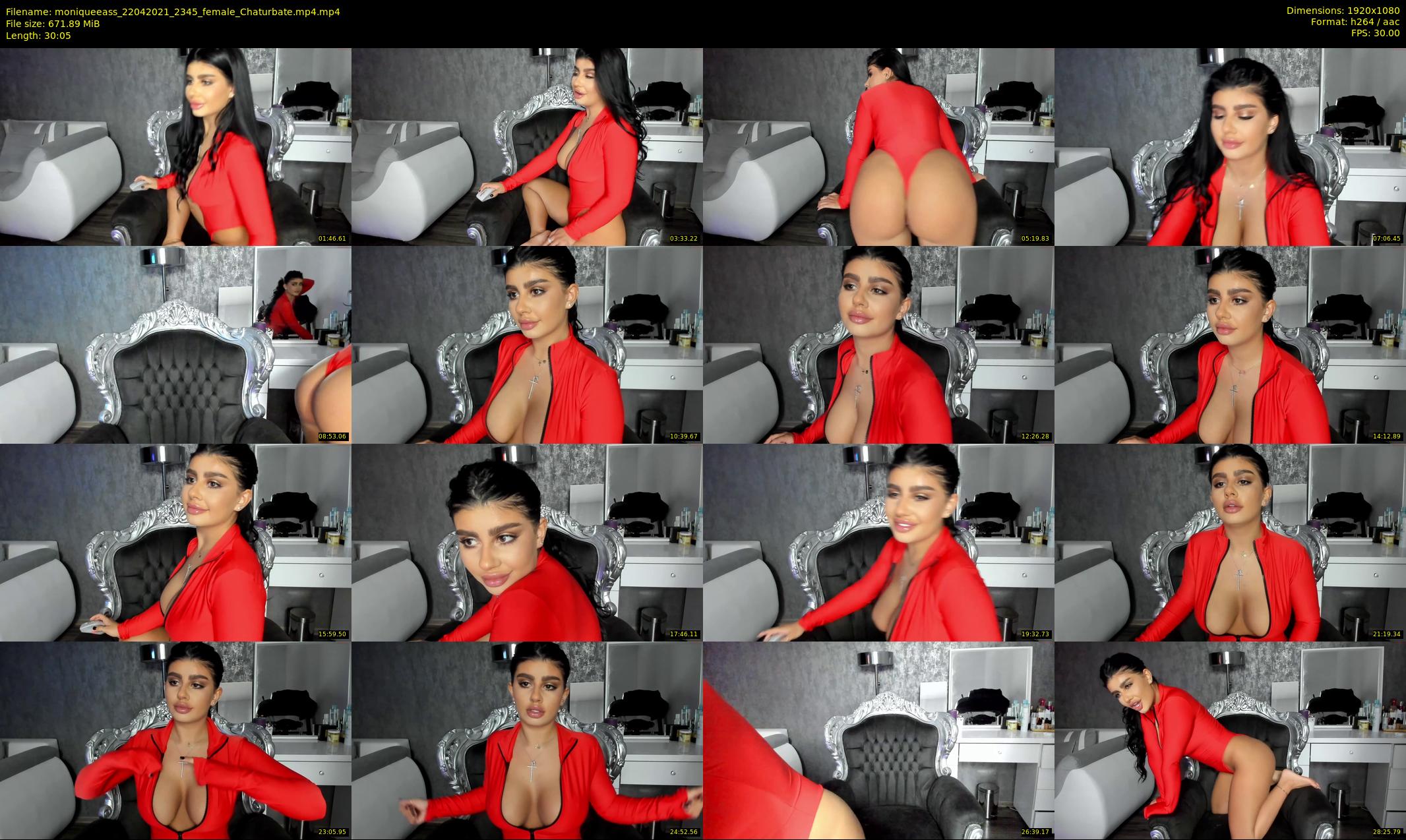 moniqueeass — 31 minute Chaturbate female cam show recording, 1080p, Apr 22, 2021