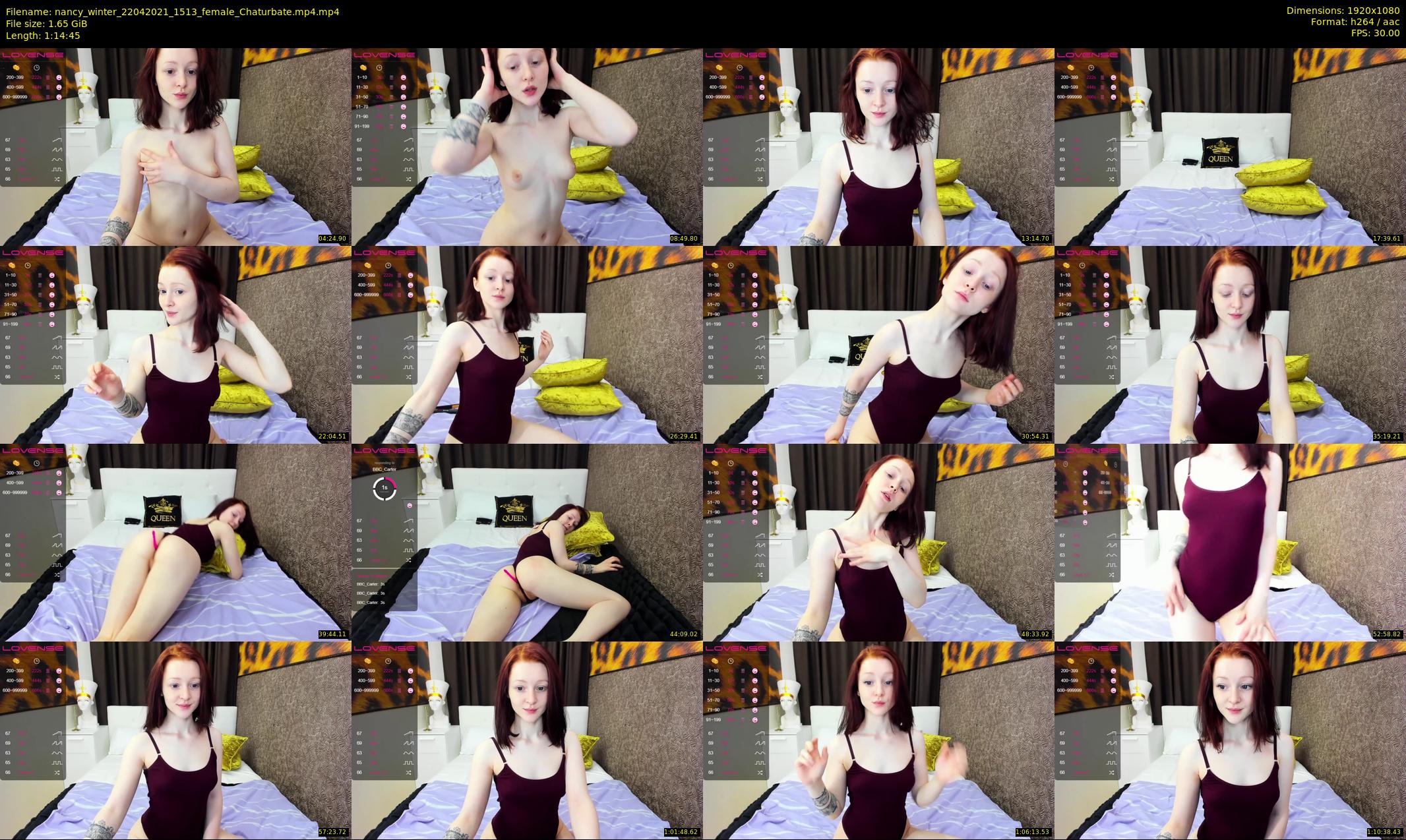 nancy_winter — 75 minute Chaturbate female cam show recording, 1080p, Apr 22, 2021
