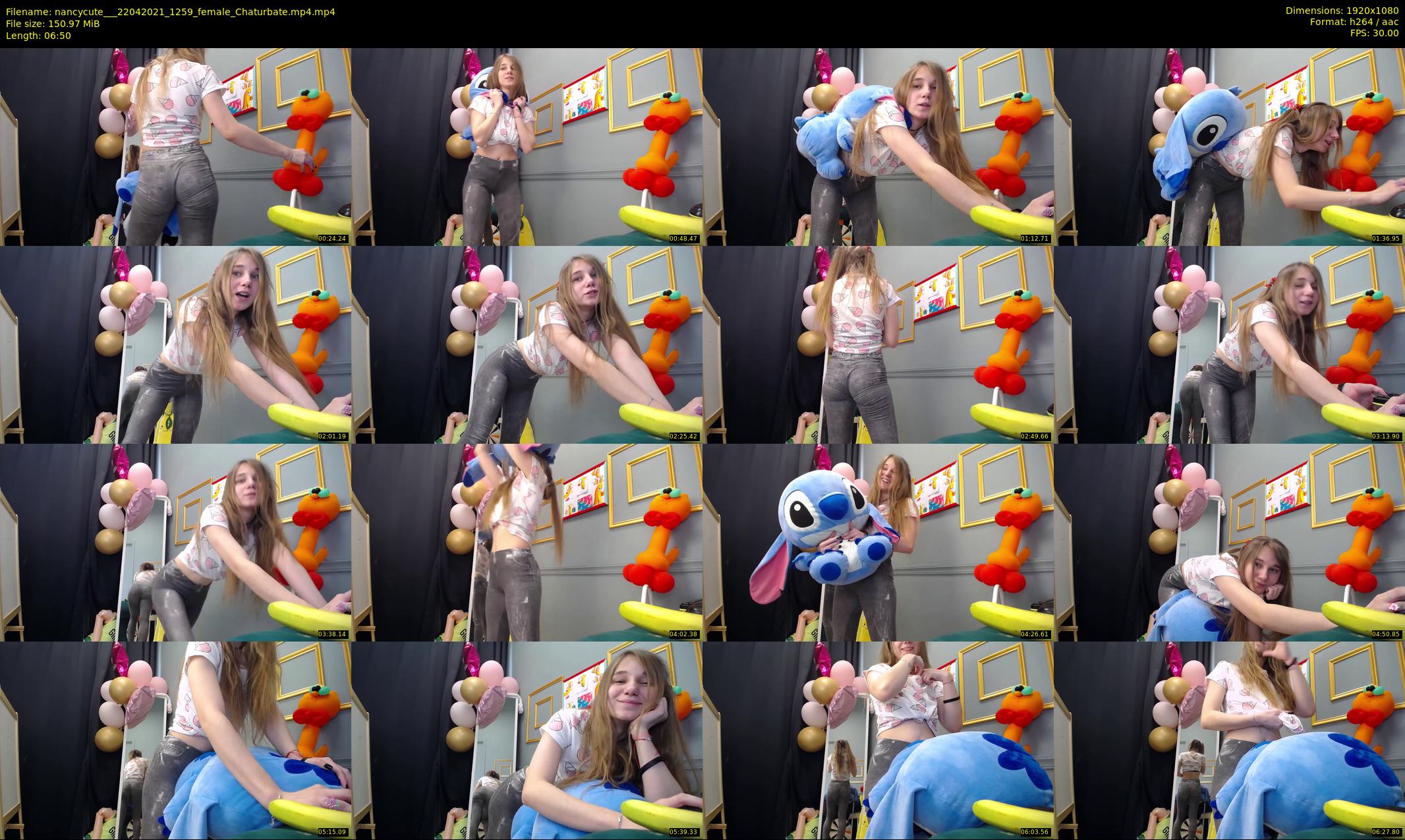 nancycute__ — 7 minute Chaturbate female cam show recording, 1080p, Apr 22, 2021