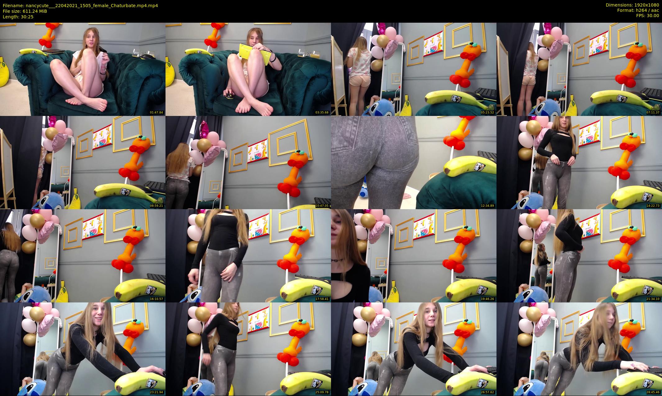 nancycute__ — 31 minute Chaturbate female cam show recording, 1080p, Apr 22, 2021
