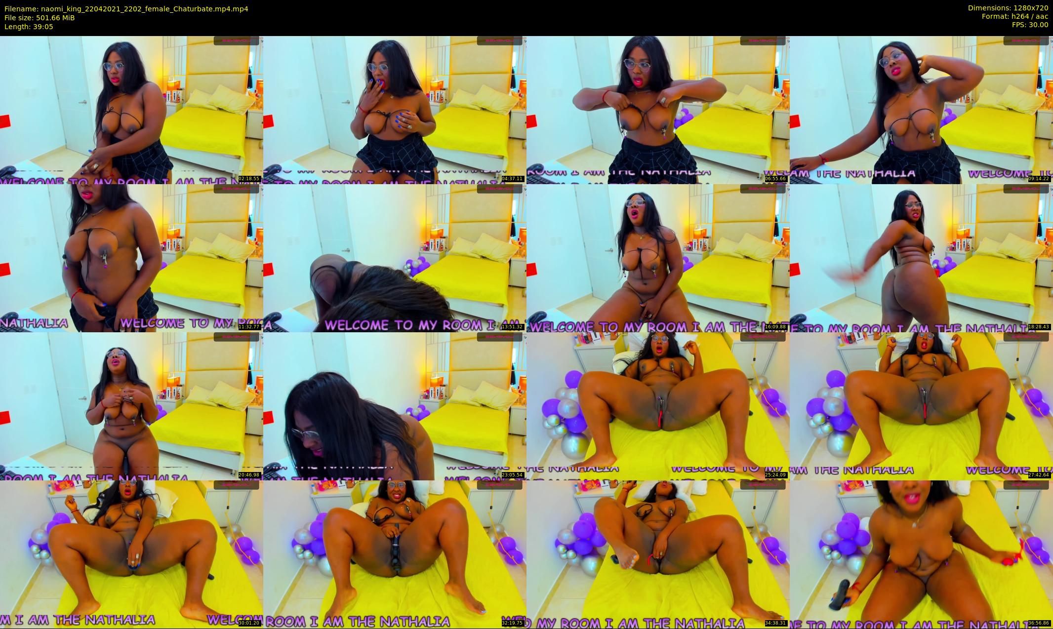 naomi_king — 40 minute Chaturbate female cam show recording, 720p, Apr 22, 2021