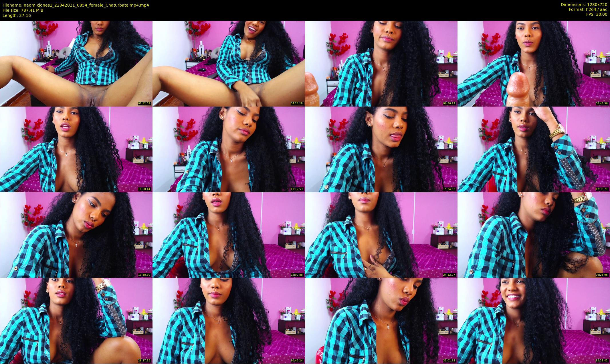 naomixjones1 — 38 minute Chaturbate female cam show recording, 720p, Apr 22, 2021