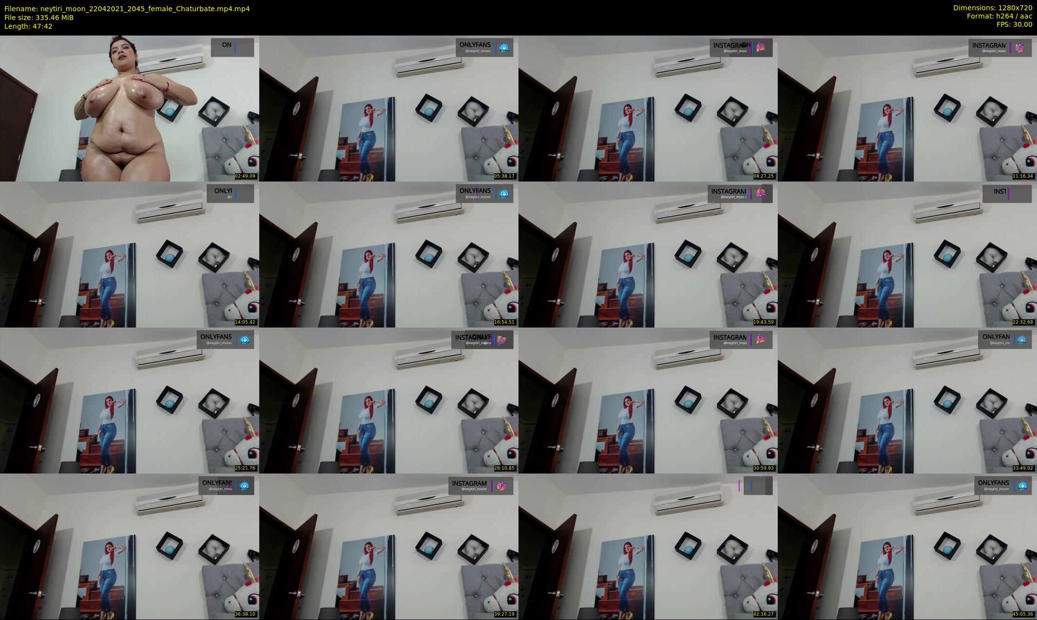 neytiri_moon — 48 minute Chaturbate female cam show recording, 720p, Apr 22, 2021