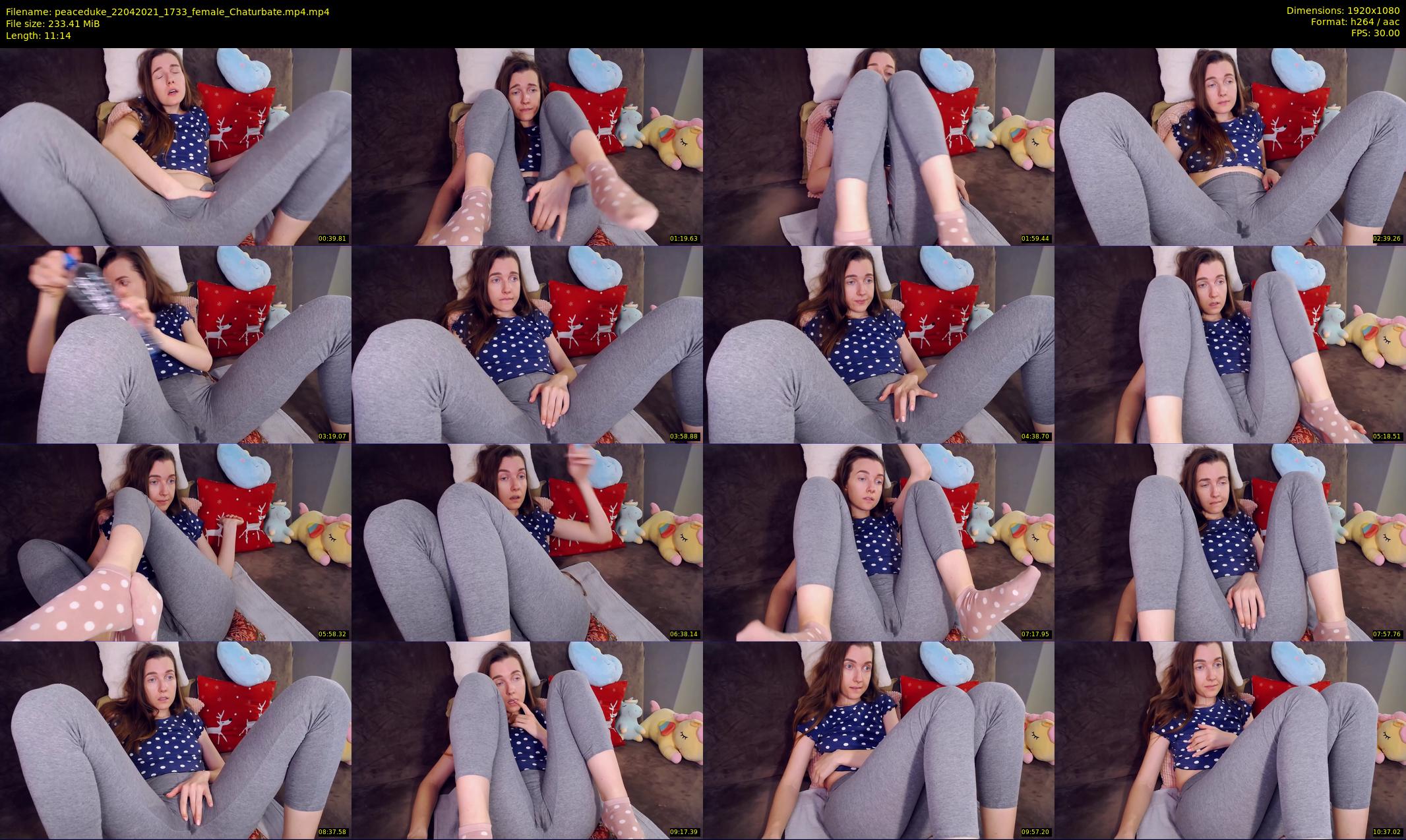 peaceduke — 12 minute Chaturbate female cam show recording, 1080p, Apr 22, 2021