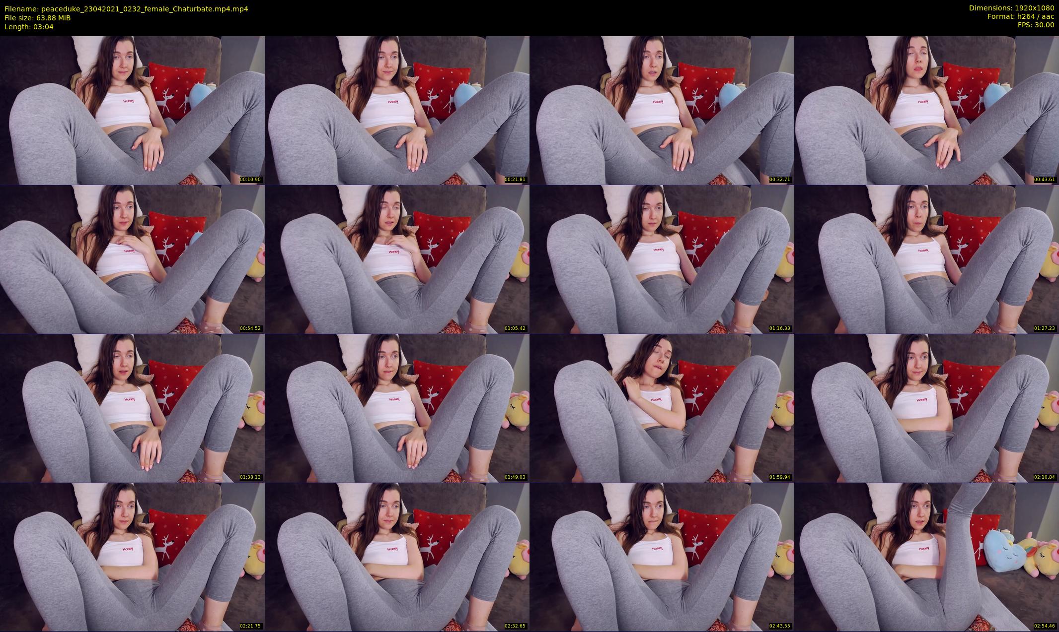 peaceduke — 4 minute Chaturbate female cam show recording, 1080p, Apr 23, 2021