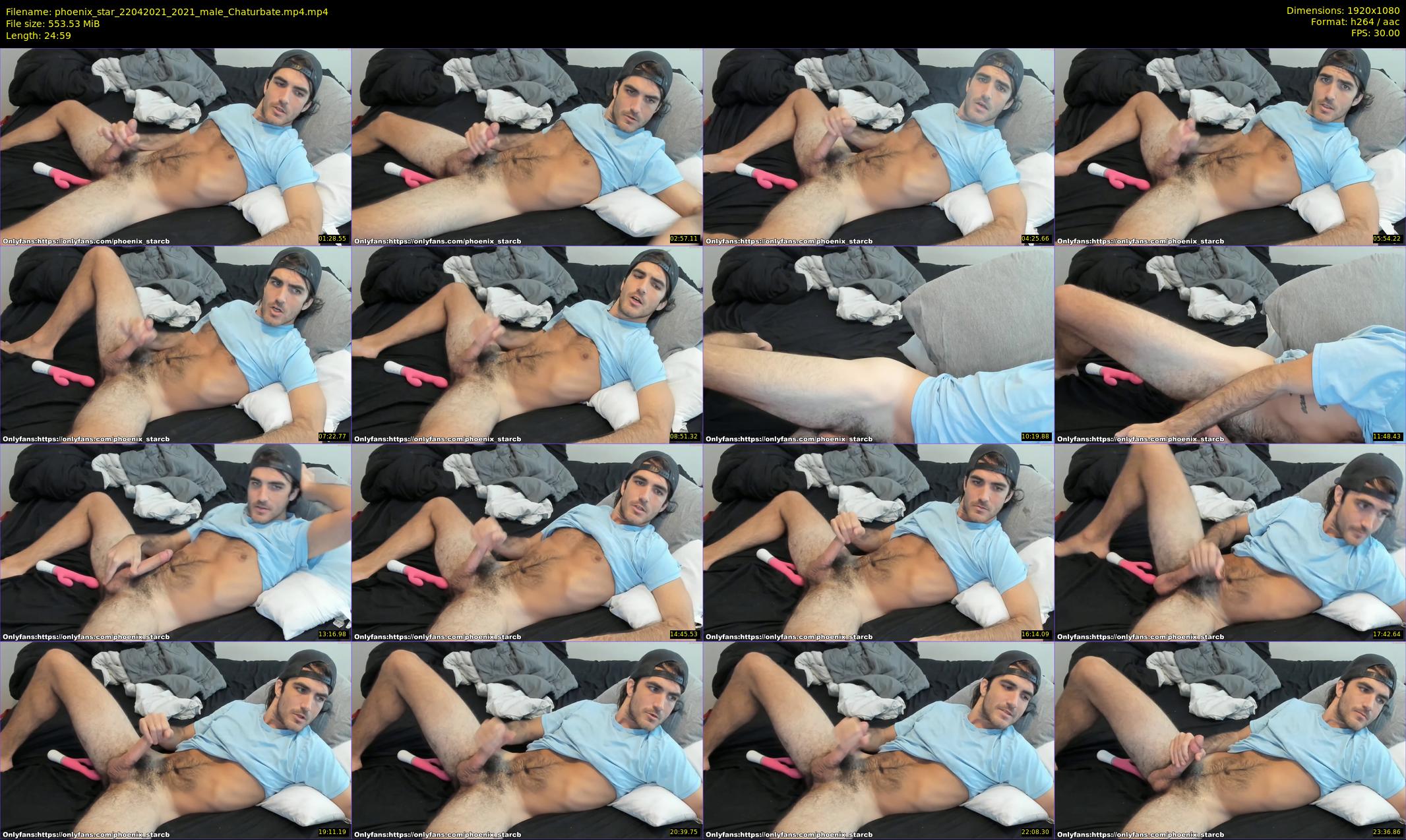 phoenix_star — 25 minute Chaturbate male cam show recording, 1080p, Apr 22, 2021