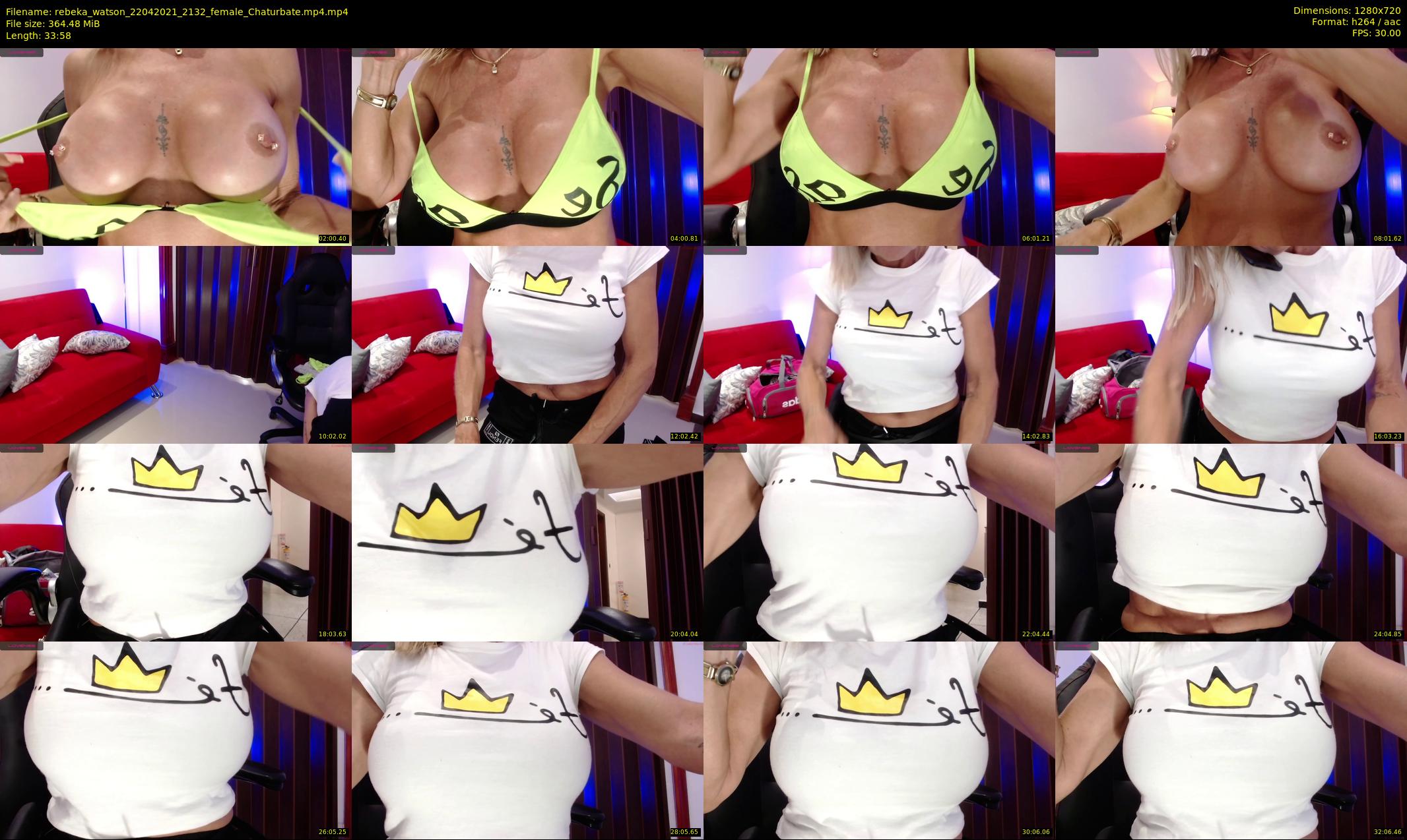 rebeka_watson — 34 minute Chaturbate female cam show recording, 720p, Apr 22, 2021