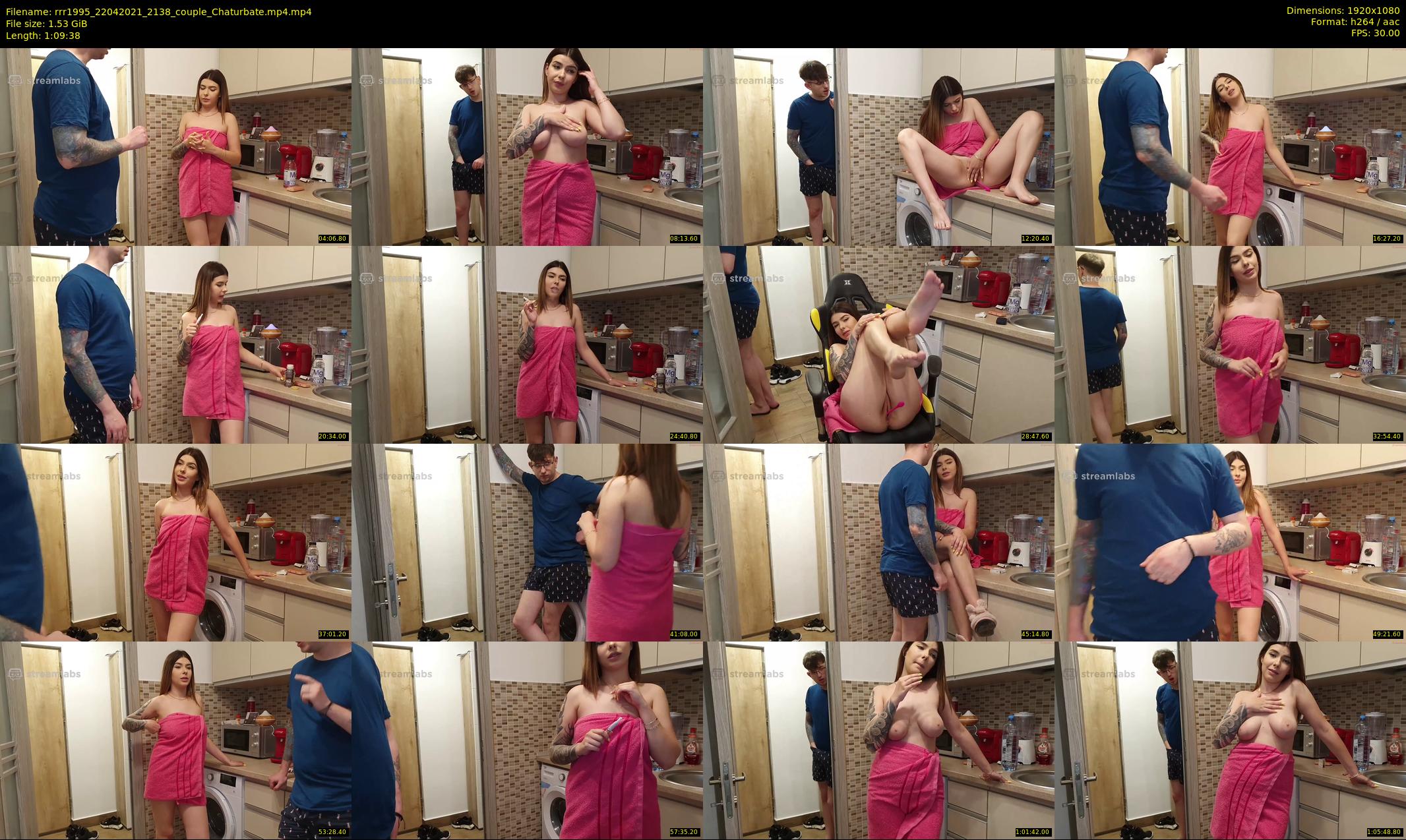 rrr1995 — 70 minute Chaturbate couple cam show recording, 1080p, Apr 22, 2021