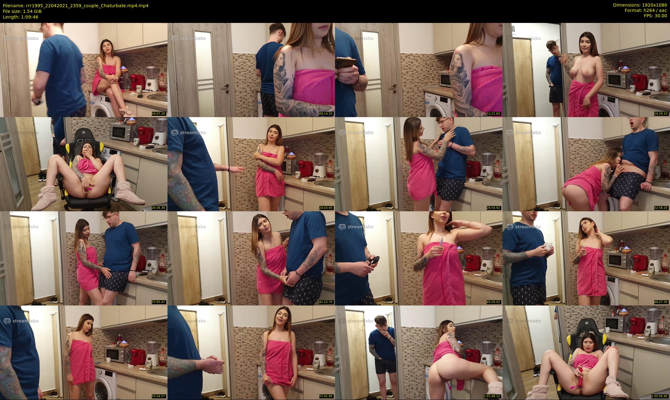 rrr1995 — 70 minute Chaturbate couple cam show recording, 1080p, Apr 22, 2021