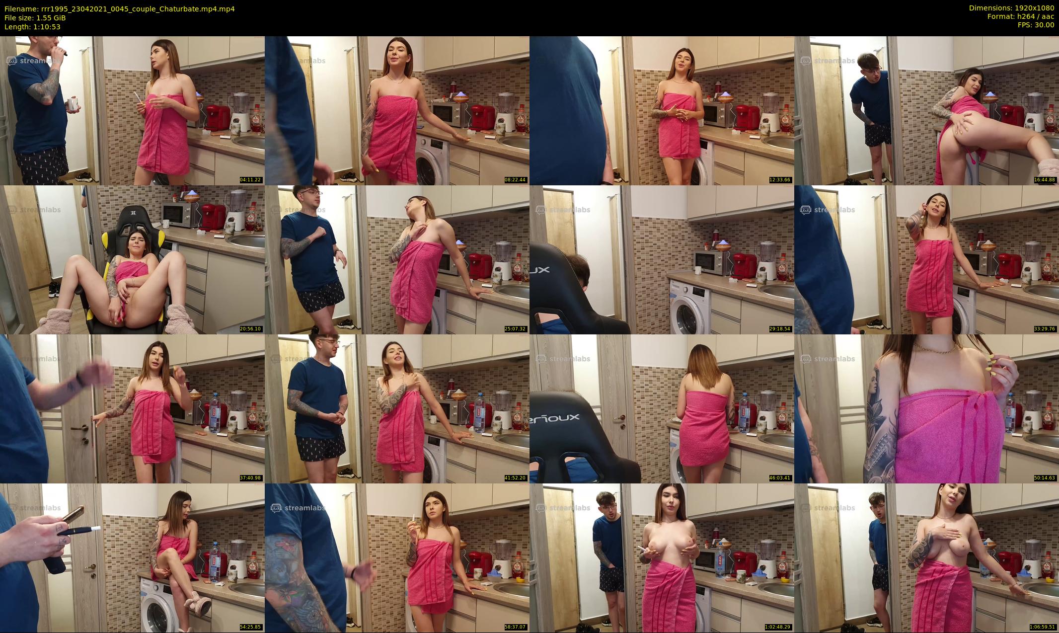 rrr1995 — 71 minute Chaturbate couple cam show recording, 1080p, Apr 23, 2021