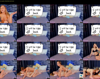 sallysarry — 70 minute Chaturbate couple cam show recording, 1080p, Apr 22, 2021