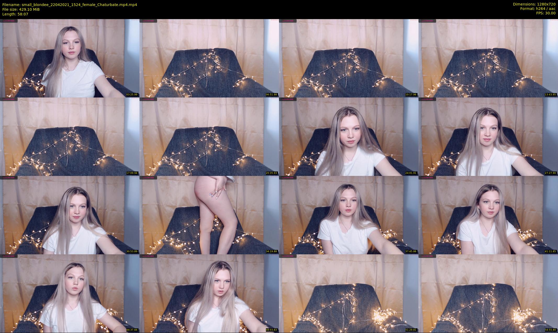 small_blondee — 59 minute Chaturbate female cam show recording, 720p, Apr 22, 2021