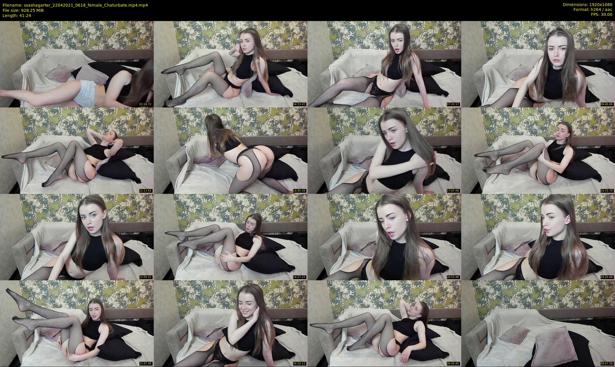 ssashagarter — 42 minute Chaturbate female cam show recording, 1080p, Apr 22, 2021