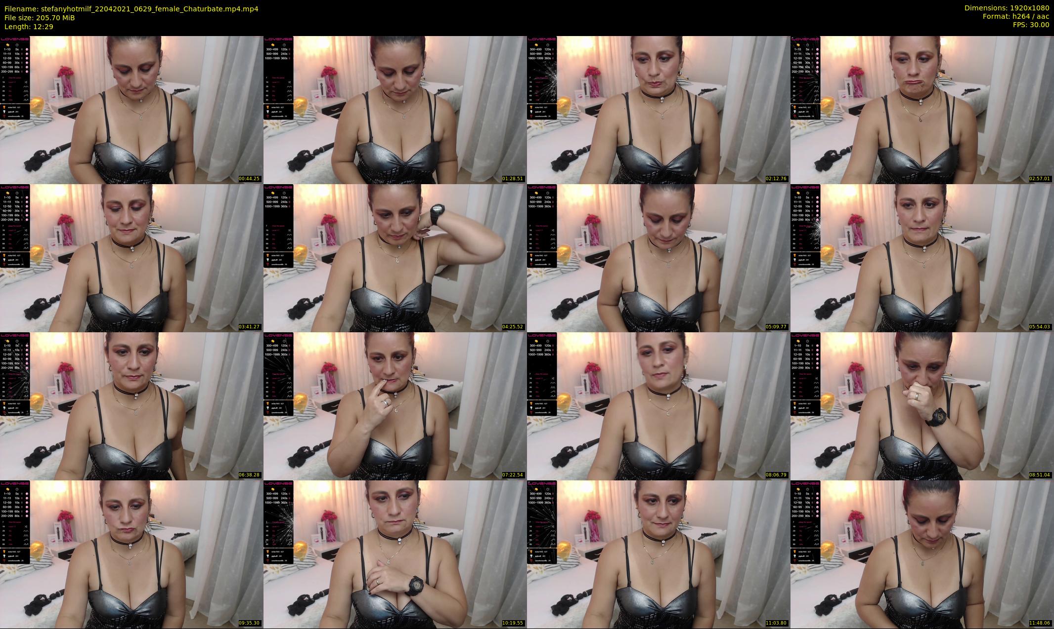 stefanyhotmilf — 13 minute Chaturbate female cam show recording, 1080p, Apr 22, 2021