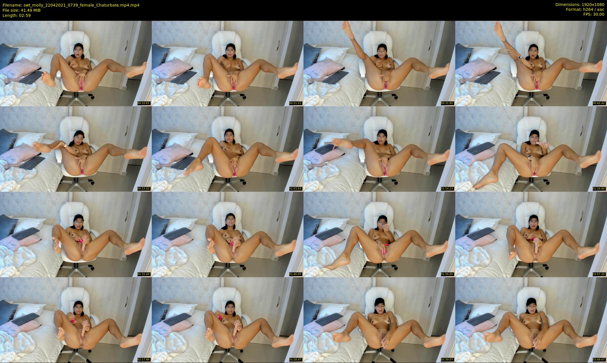 swt_molly — 3 minute Chaturbate female cam show recording, 1080p, Apr 22, 2021