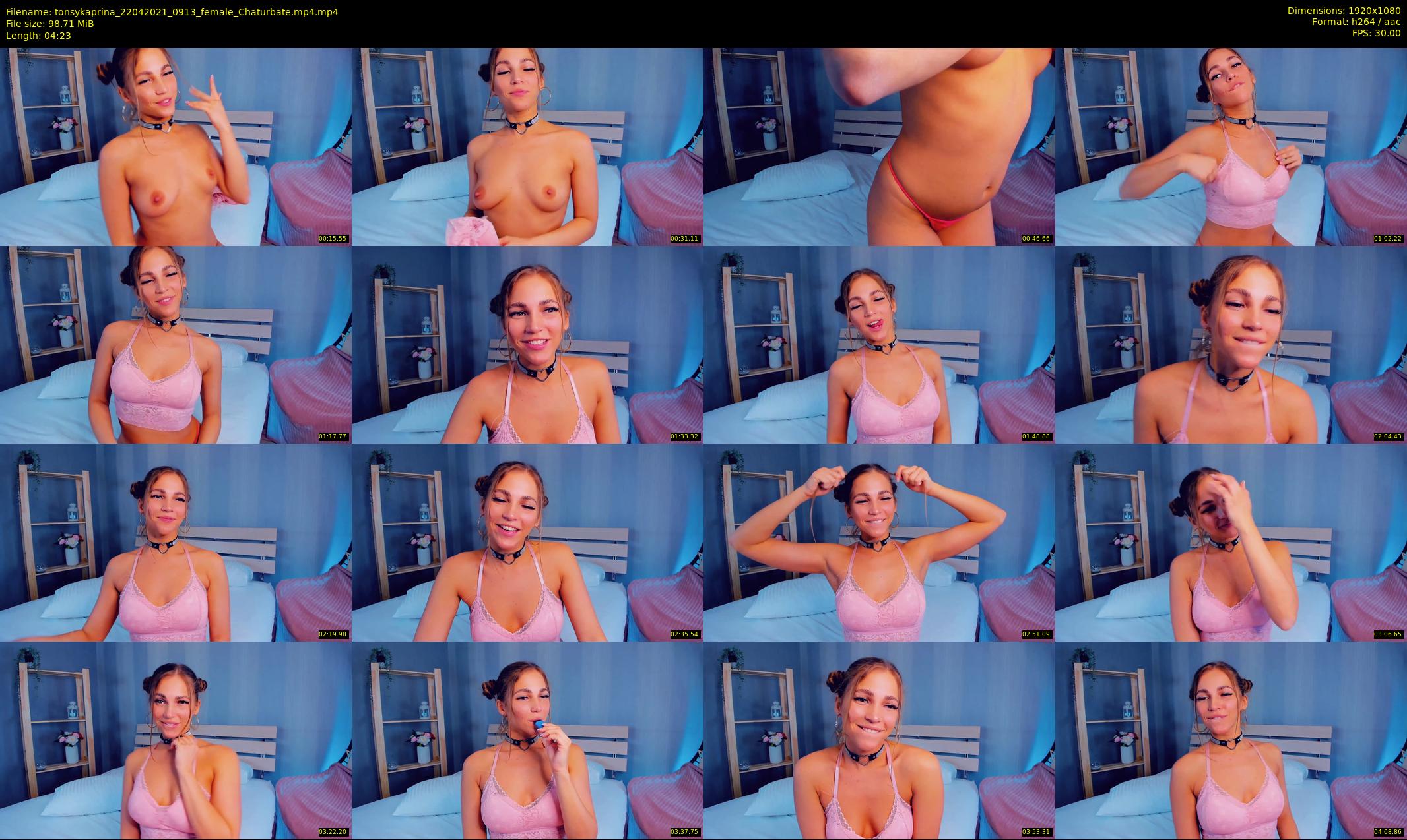 tonsykaprina — 5 minute Chaturbate couple cam show recording, 1080p, Apr 22, 2021