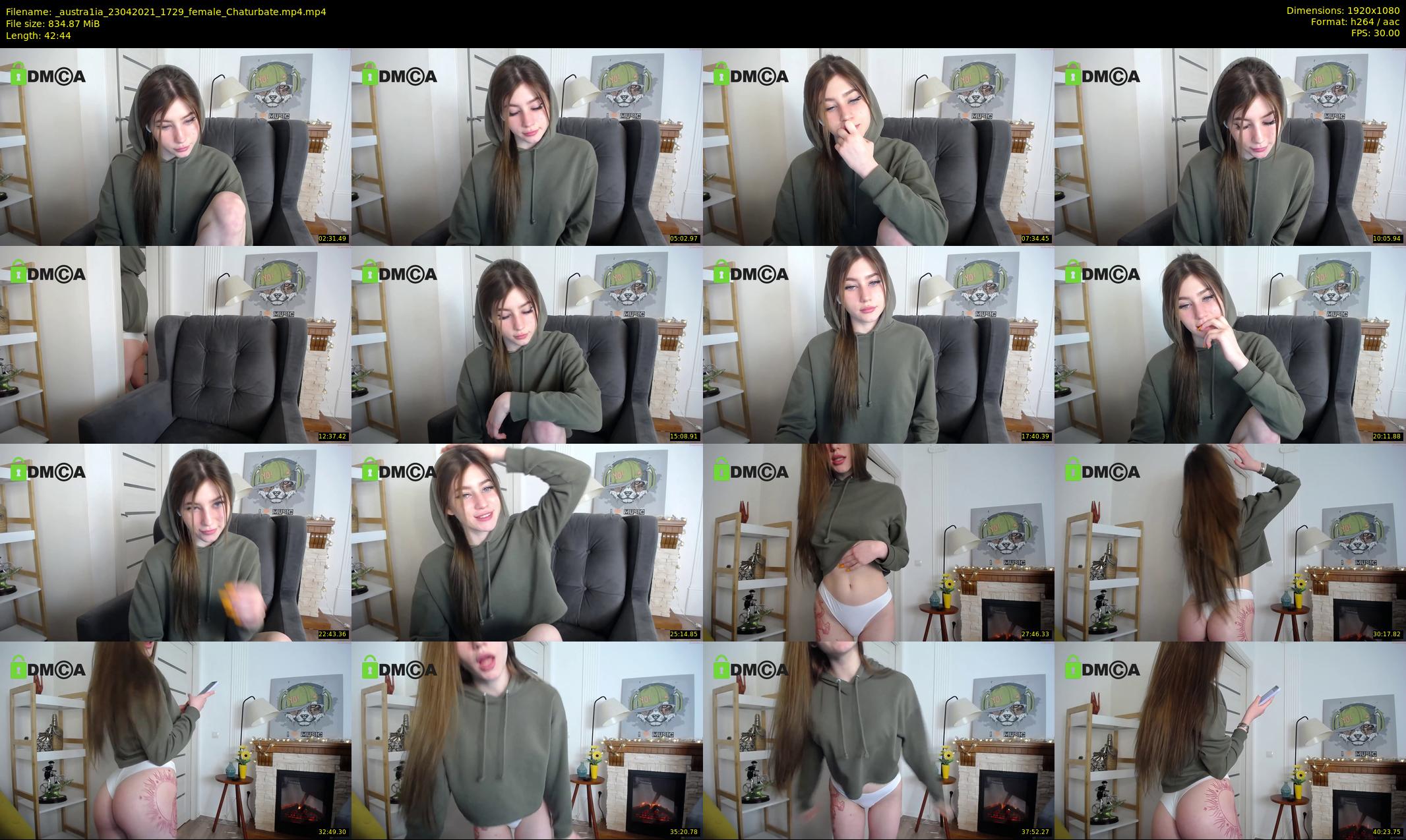 _austra1ia — 43 minute Chaturbate female cam show recording, 1080p, Apr 23, 2021