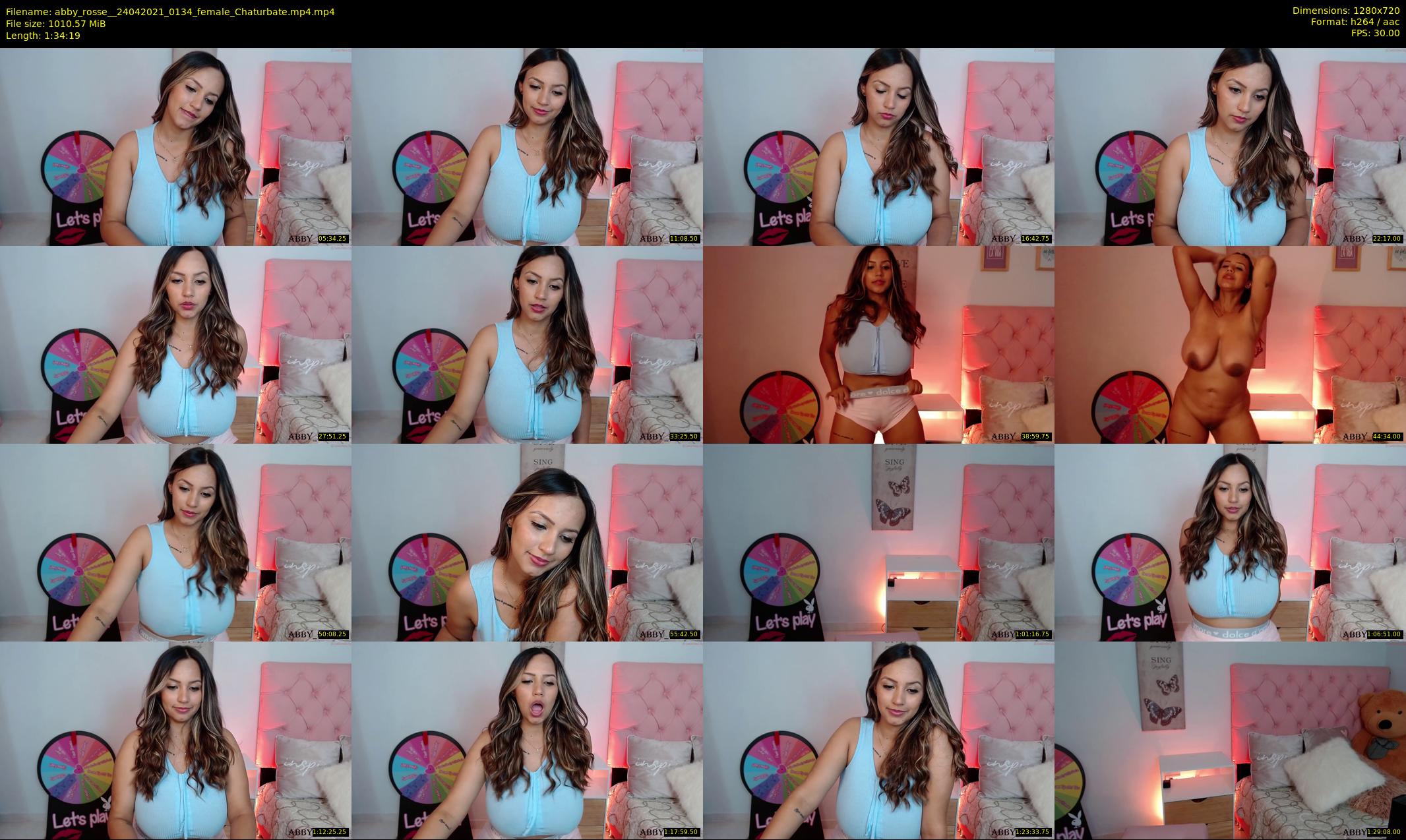 abby_rosse_ — 95 minute Chaturbate female cam show recording, 720p, Apr 24, 2021