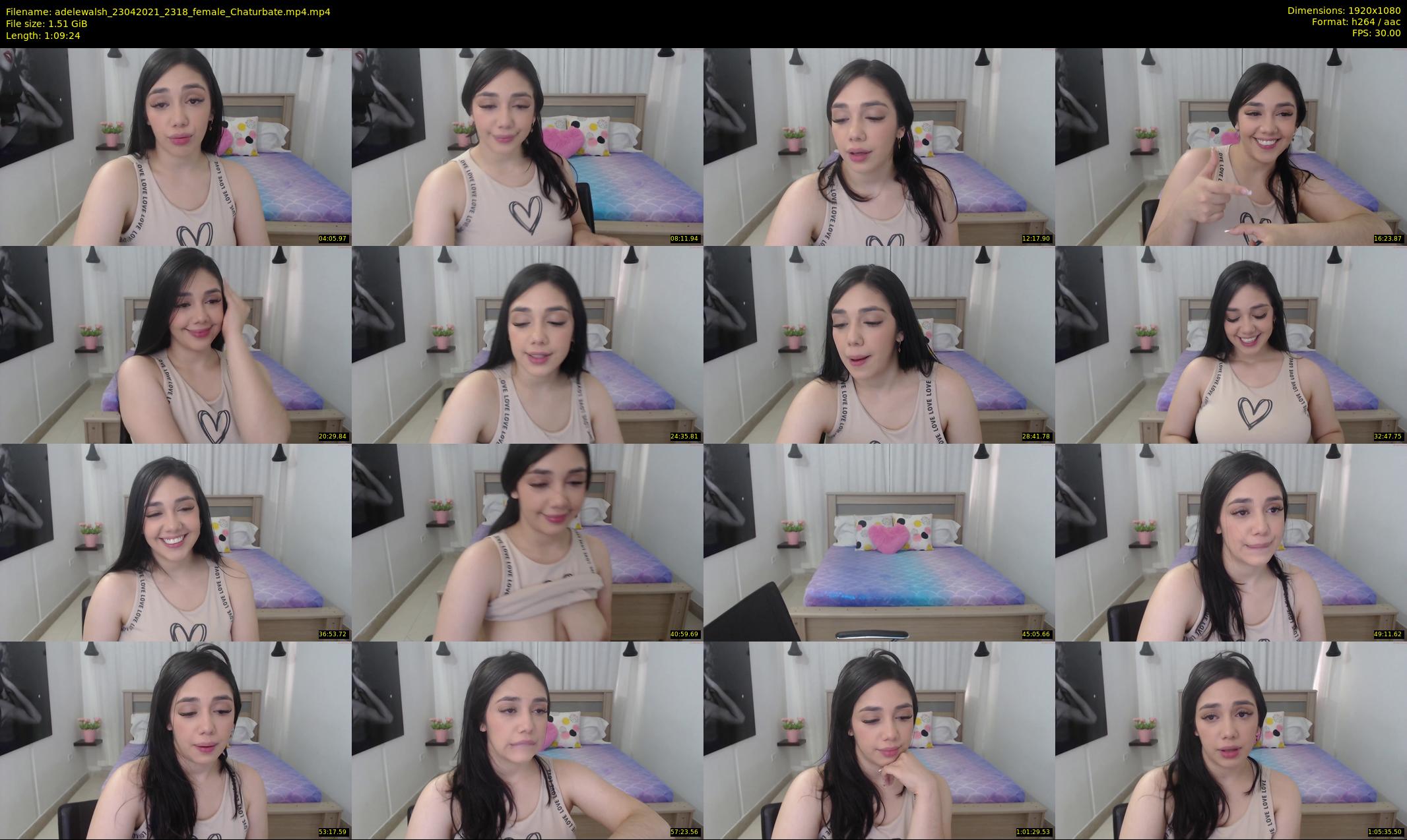 adelewalsh — 70 minute Chaturbate female cam show recording, 1080p, Apr 23, 2021