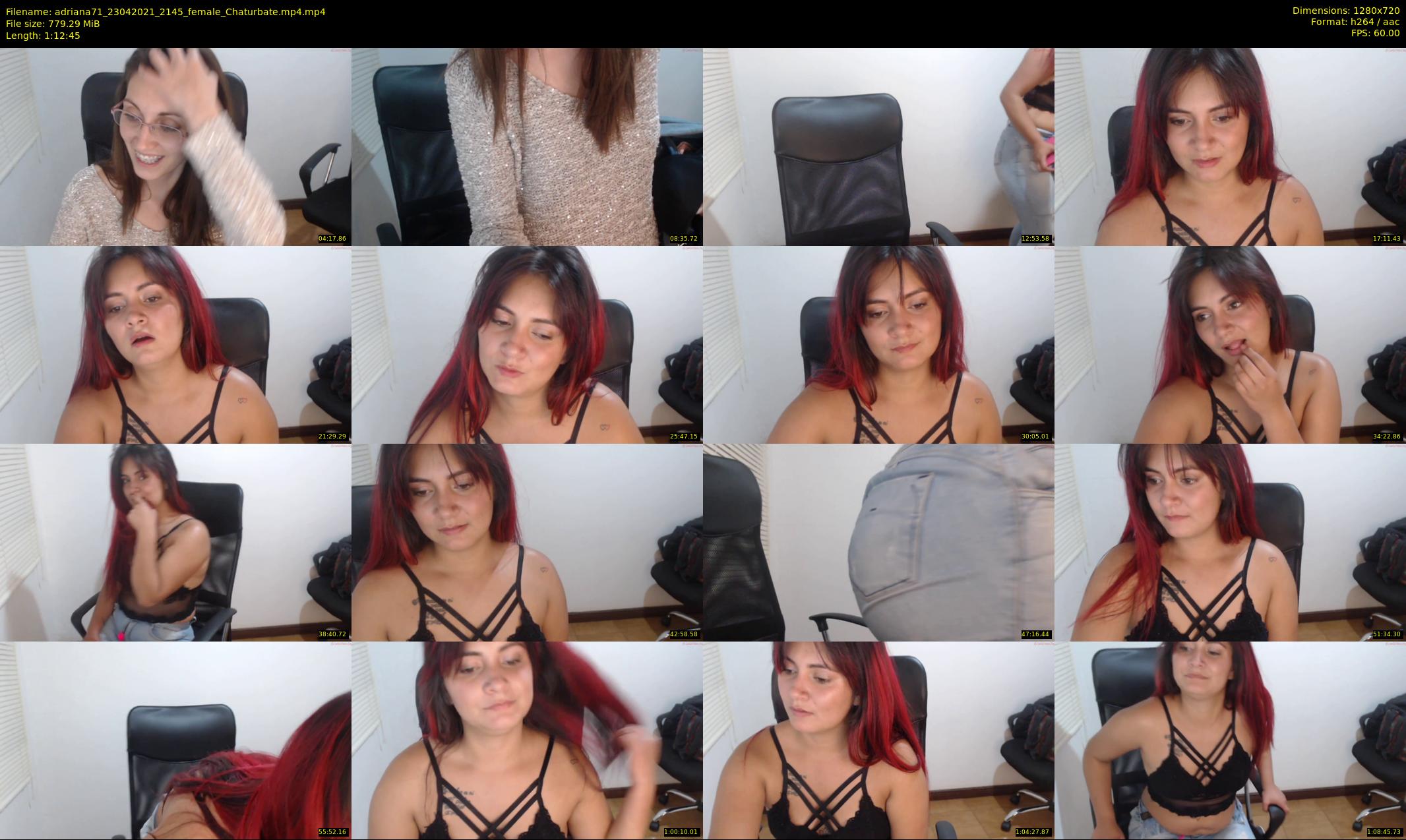 adriana71 — 73 minute Chaturbate couple cam show recording, 720p, Apr 23, 2021