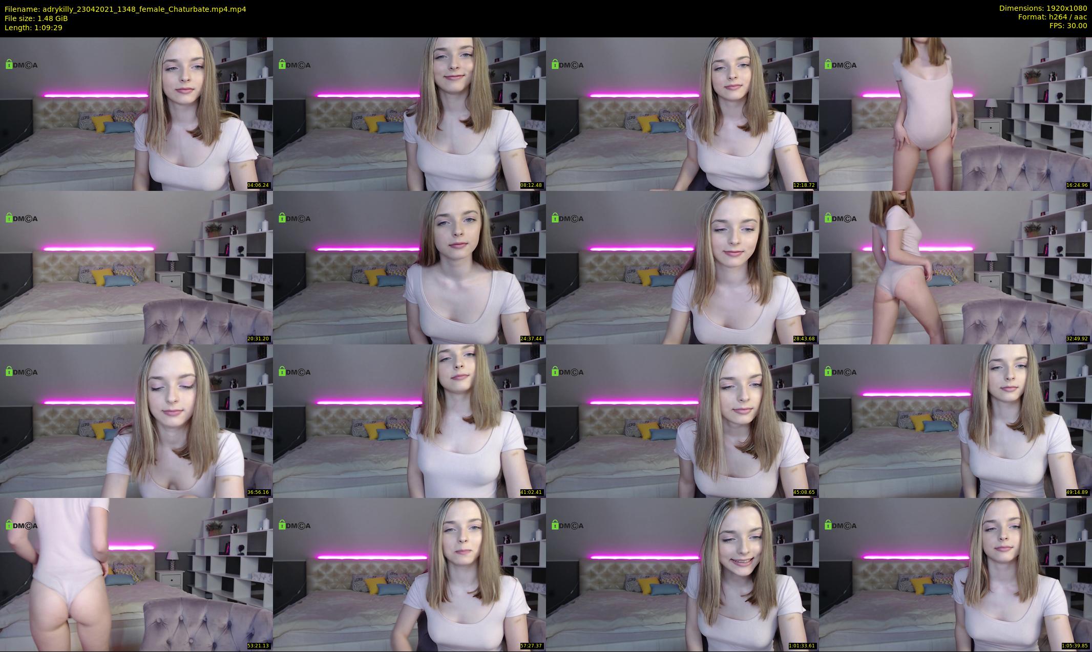 adrykilly — 70 minute Chaturbate female cam show recording, 1080p, Apr 23, 2021
