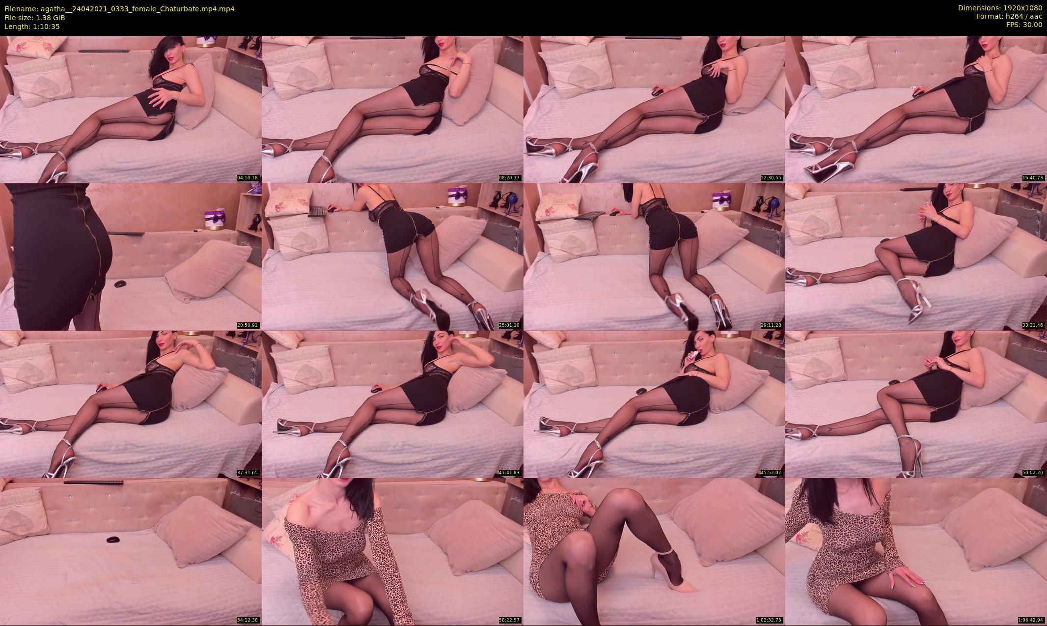 agatha_ — 71 minute Chaturbate female cam show recording, 1080p, Apr 24, 2021
