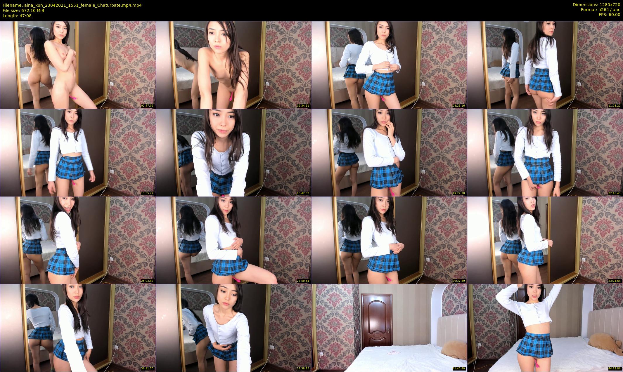 aina_kun — 48 minute Chaturbate female cam show recording, 720p, Apr 23, 2021
