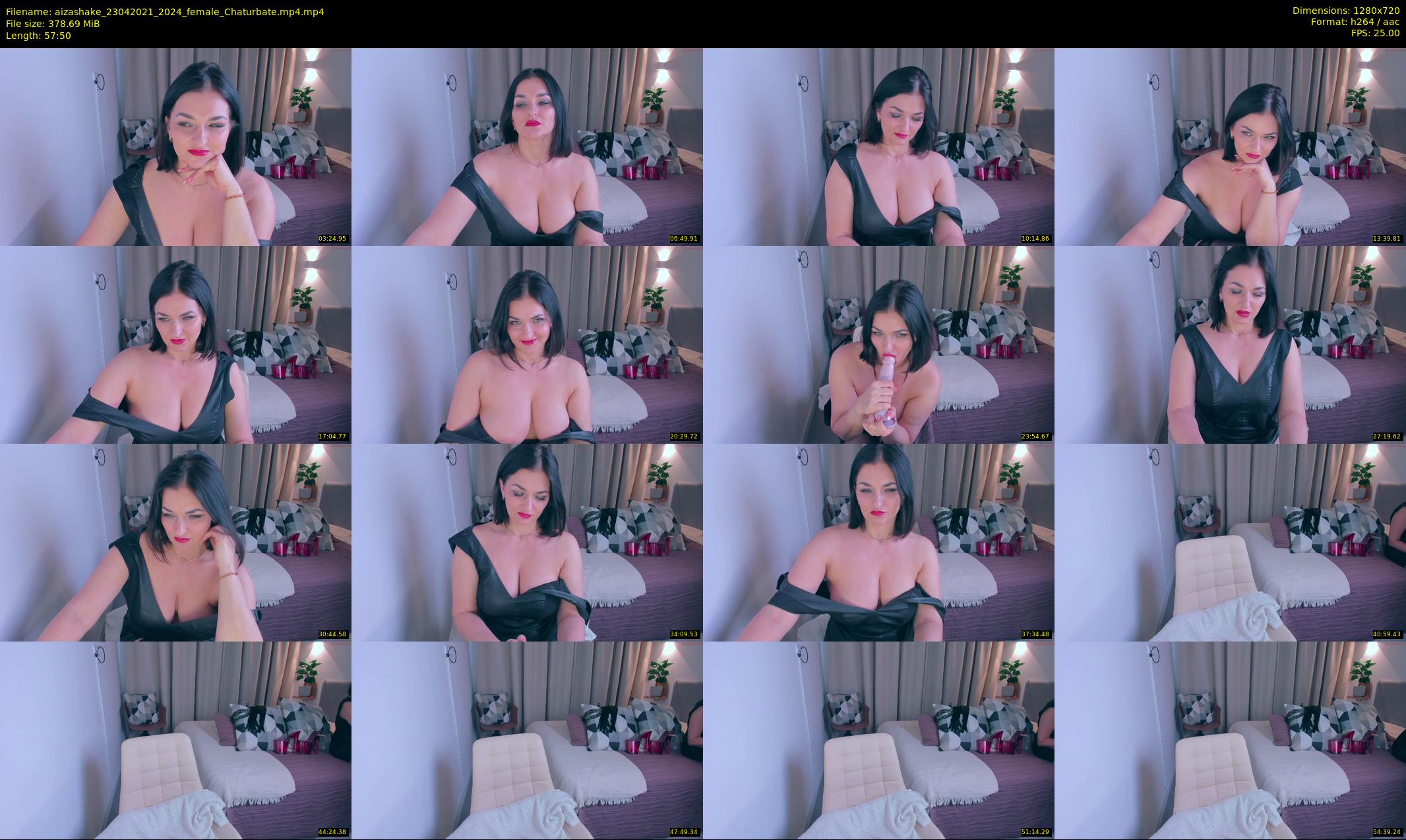 aizashake — 58 minute Chaturbate female cam show recording, 720p, Apr 23, 2021