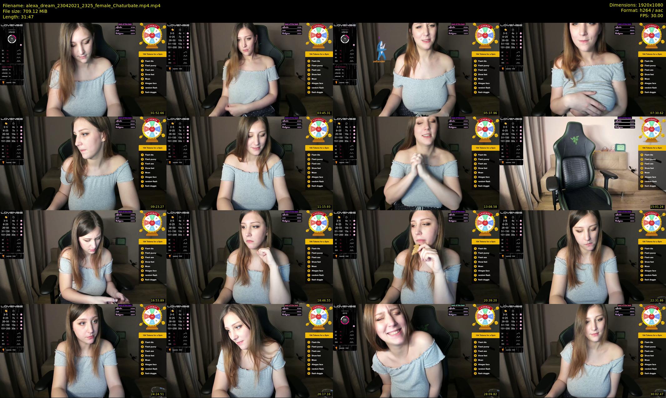 alexa_dream — 32 minute Chaturbate female cam show recording, 1080p, Apr 23, 2021