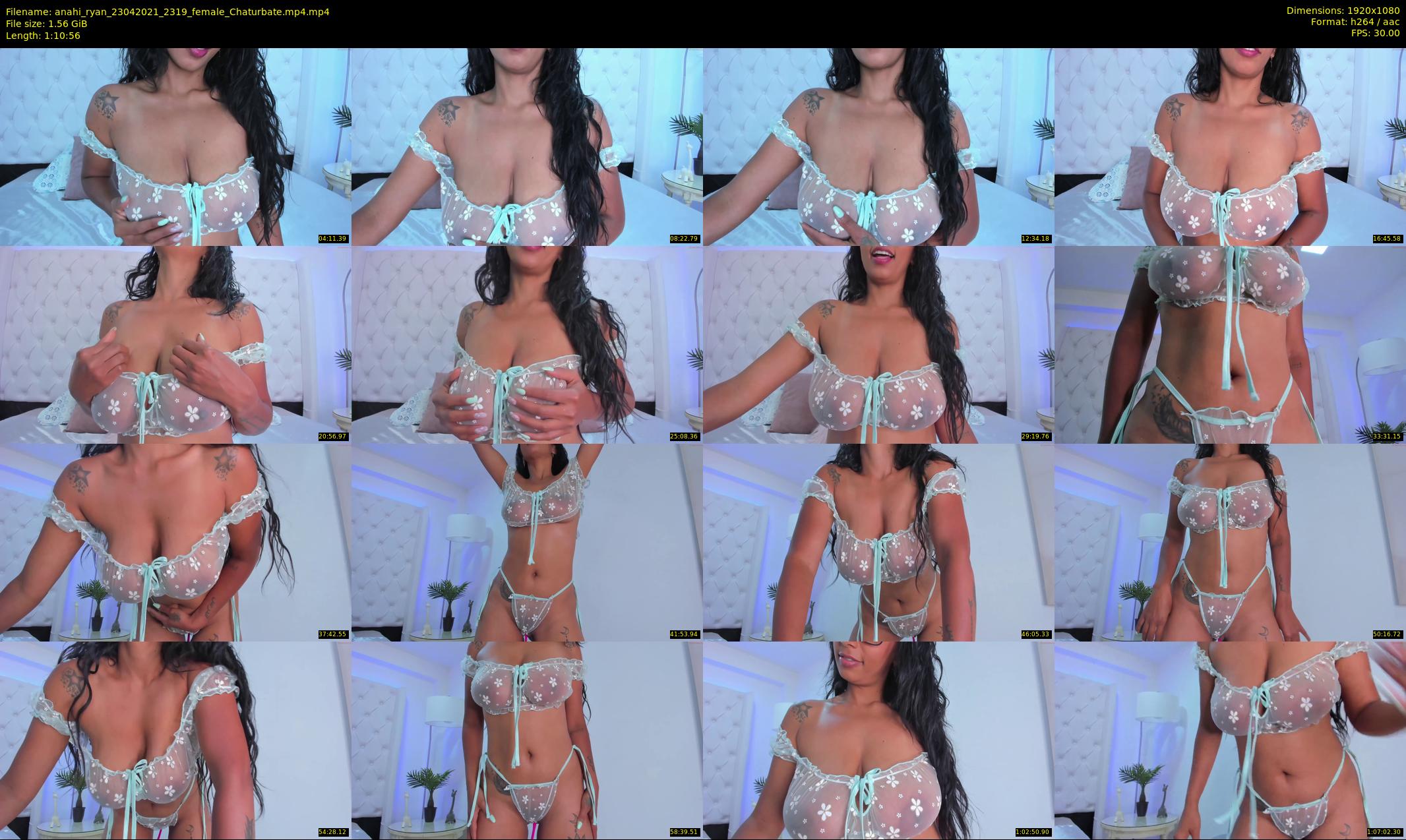 anahi_ryan — 71 minute Chaturbate female cam show recording, 1080p, Apr 23, 2021