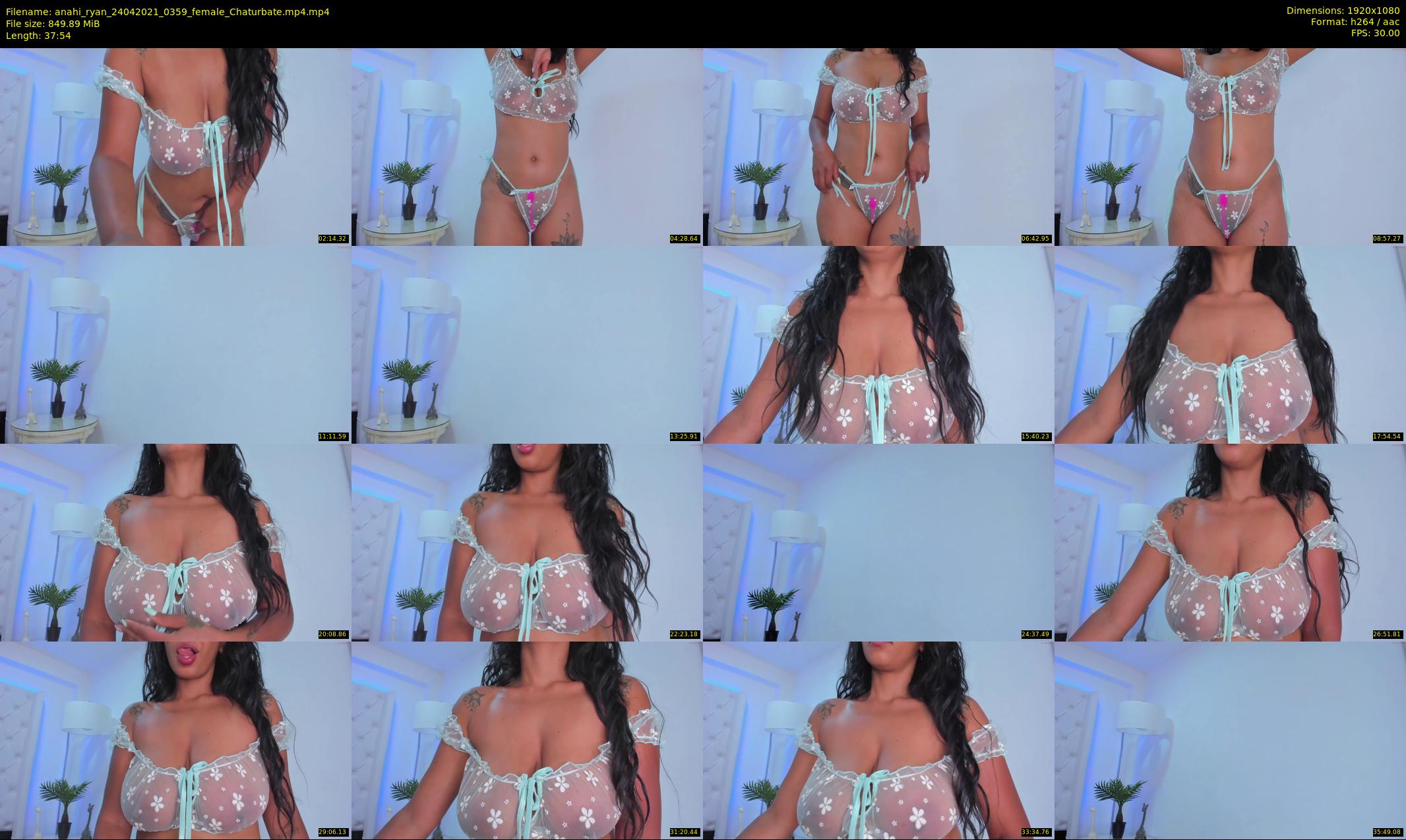 anahi_ryan — 38 minute Chaturbate female cam show recording, 1080p, Apr 24, 2021