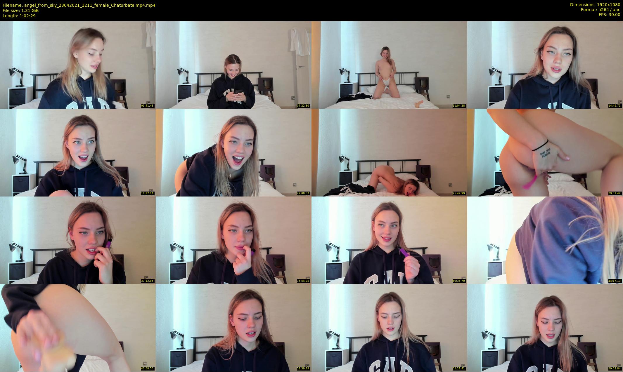 angel_from_sky — 63 minute Chaturbate female cam show recording, 1080p, Apr 23, 2021