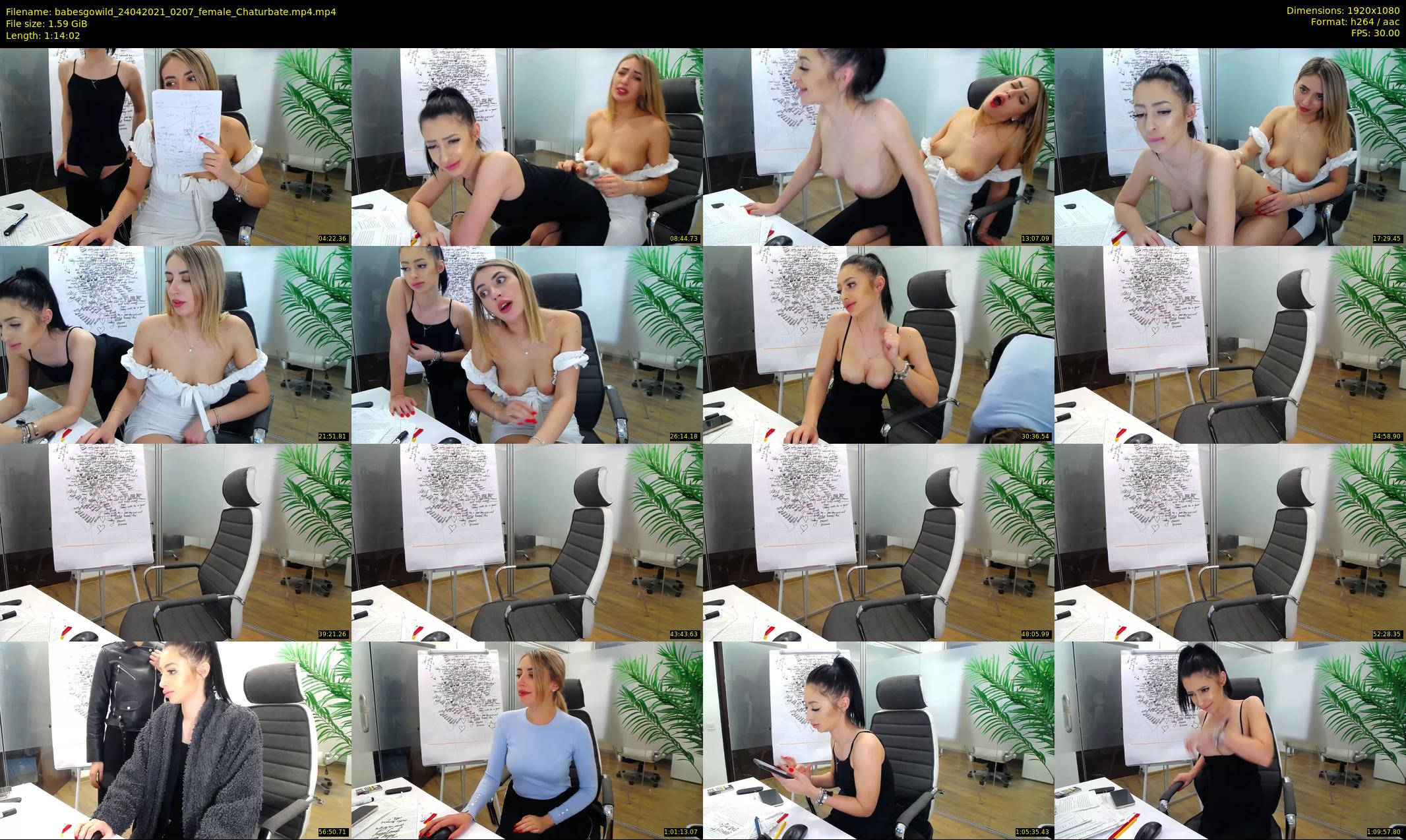 babesgowild — 75 minute Chaturbate couple cam show recording, 1080p, Apr 24, 2021