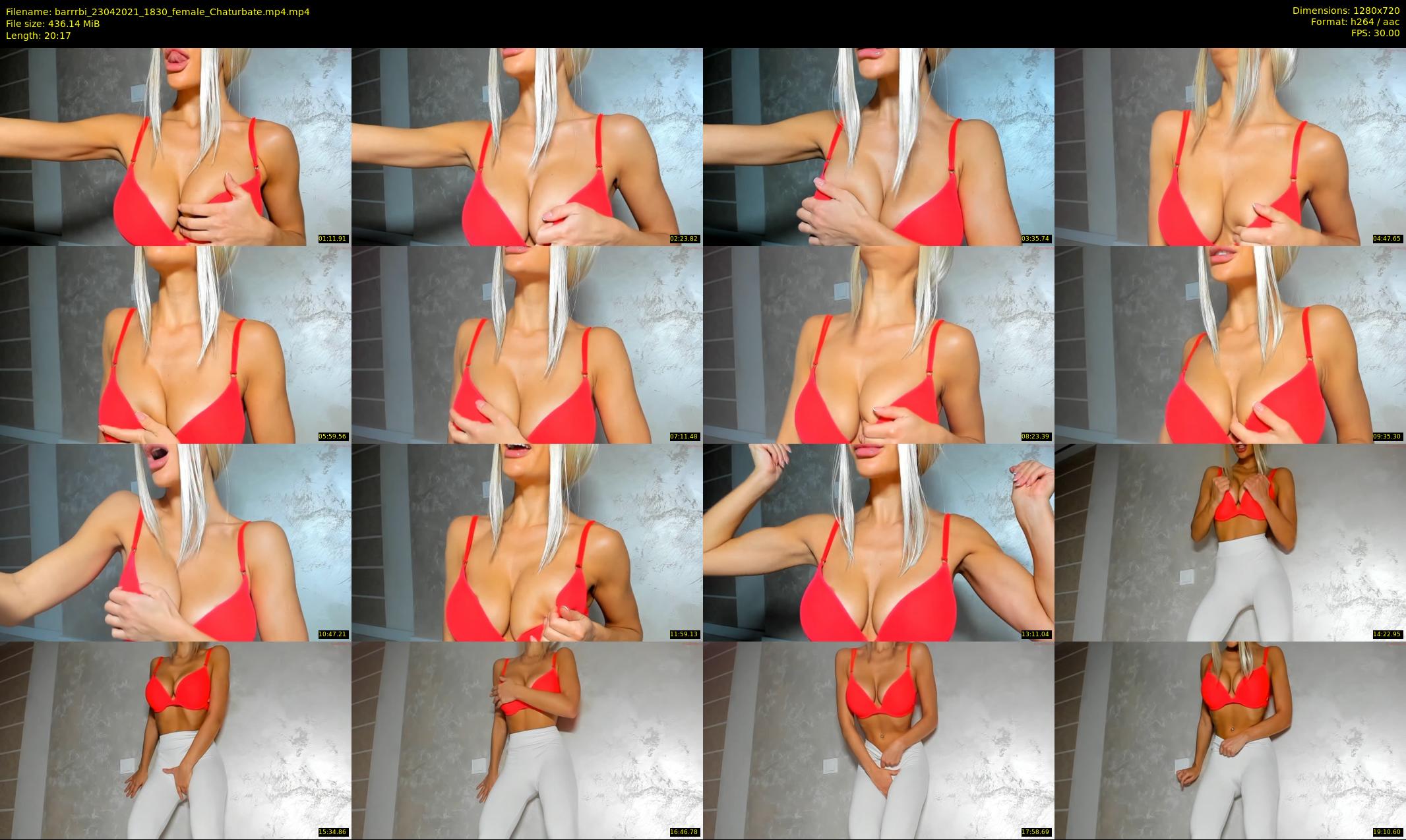 barrrbi — 21 minute Chaturbate female cam show recording, 720p, Apr 23, 2021