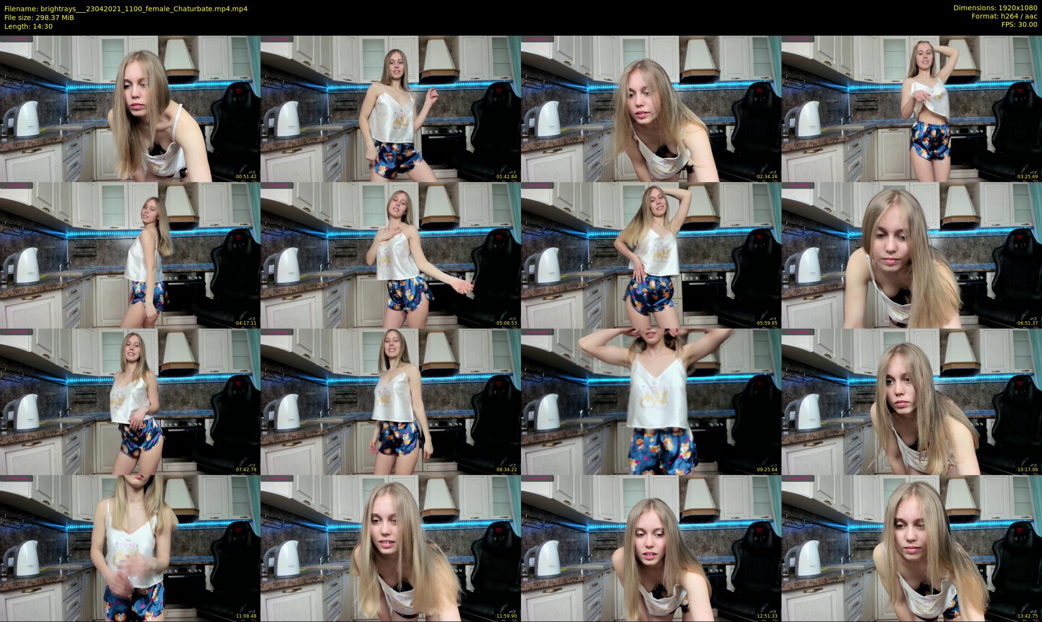 brightrays__ — 15 minute Chaturbate female cam show recording, 1080p, Apr 23, 2021