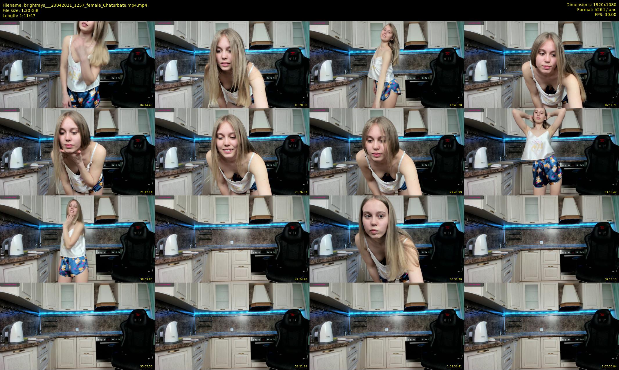 brightrays__ — 72 minute Chaturbate female cam show recording, 1080p, Apr 23, 2021
