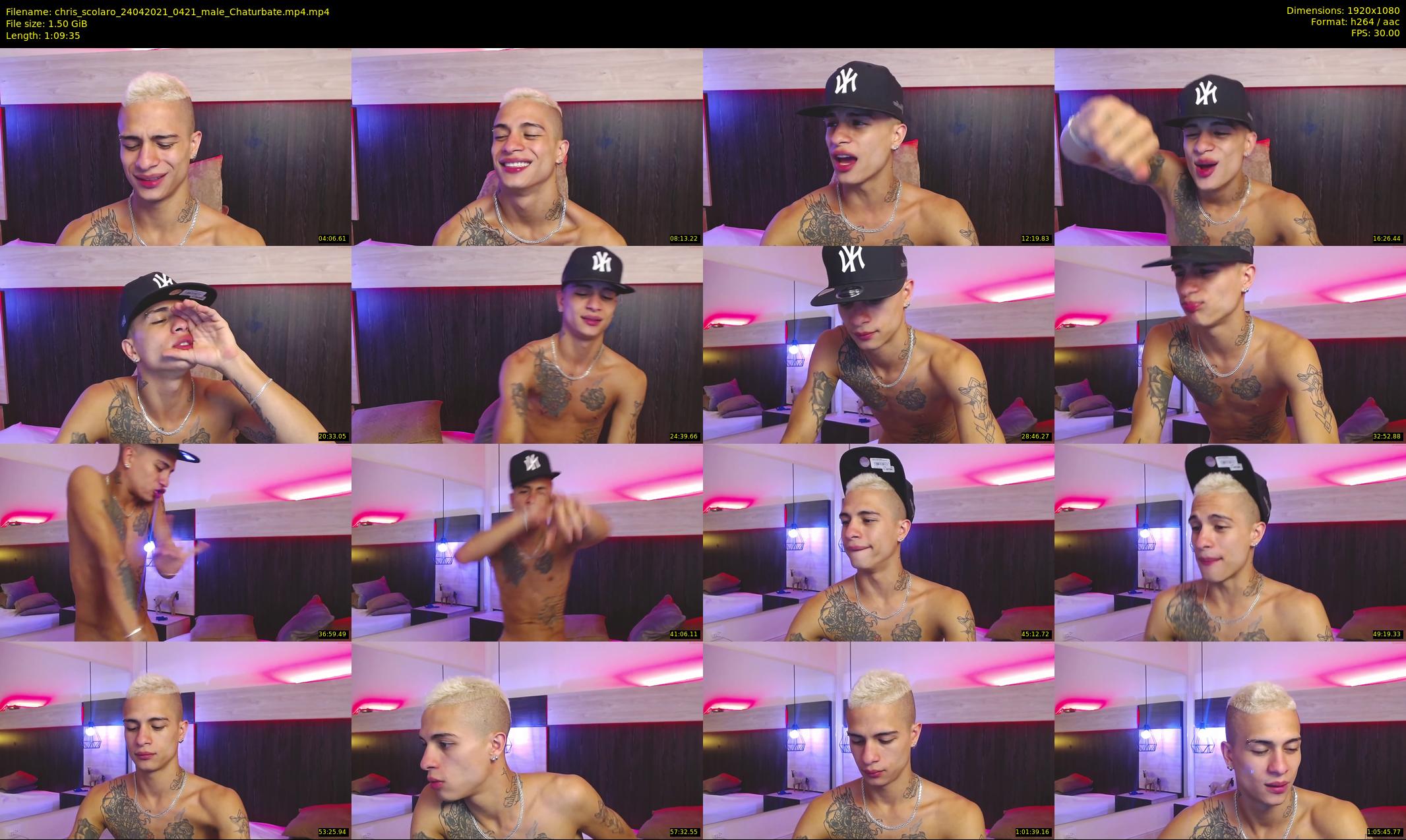 chris_scolaro — 70 minute Chaturbate male cam show recording, 1080p, Apr 24, 2021