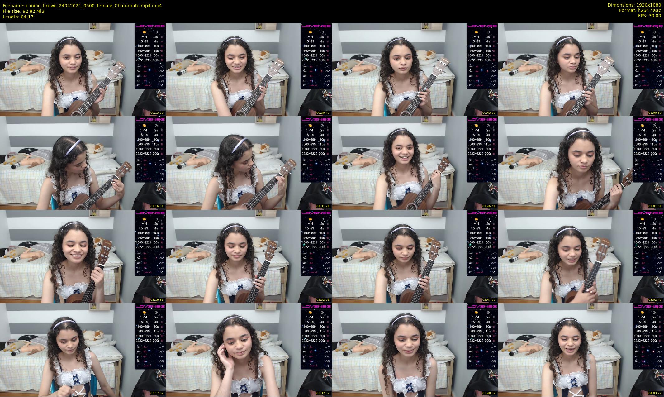 connie_brown — 5 minute Chaturbate female cam show recording, 1080p, Apr 24, 2021
