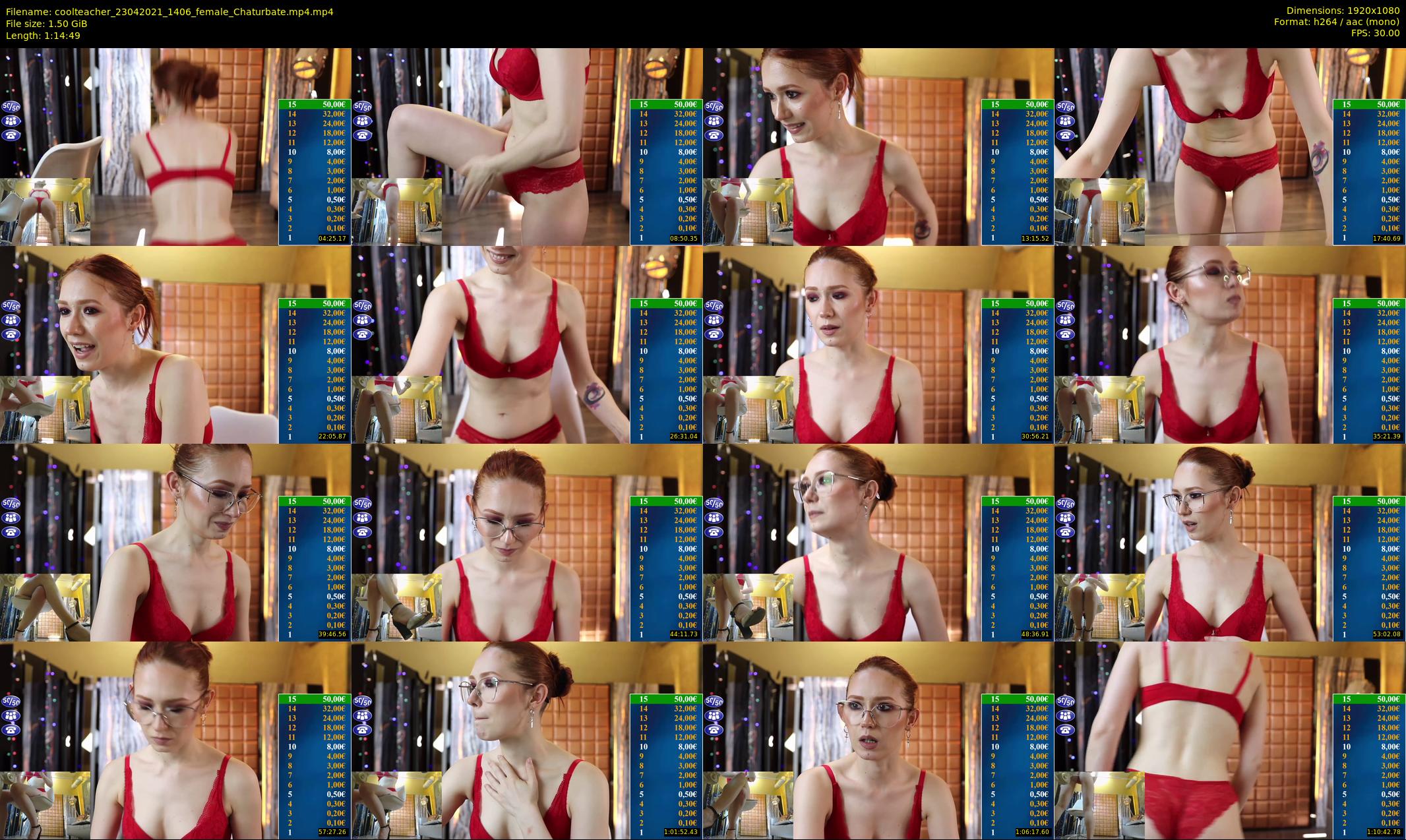 coolteacher — 75 minute Chaturbate female cam show recording, 1080p, Apr 23, 2021