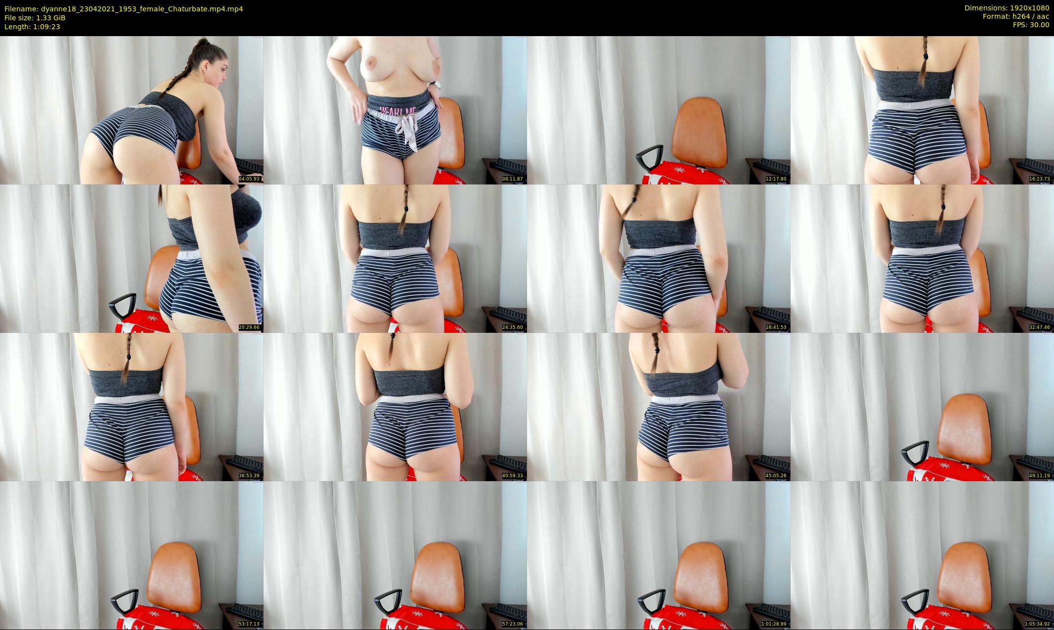 dyanne18 — 70 minute Chaturbate female cam show recording, 1080p, Apr 23, 2021